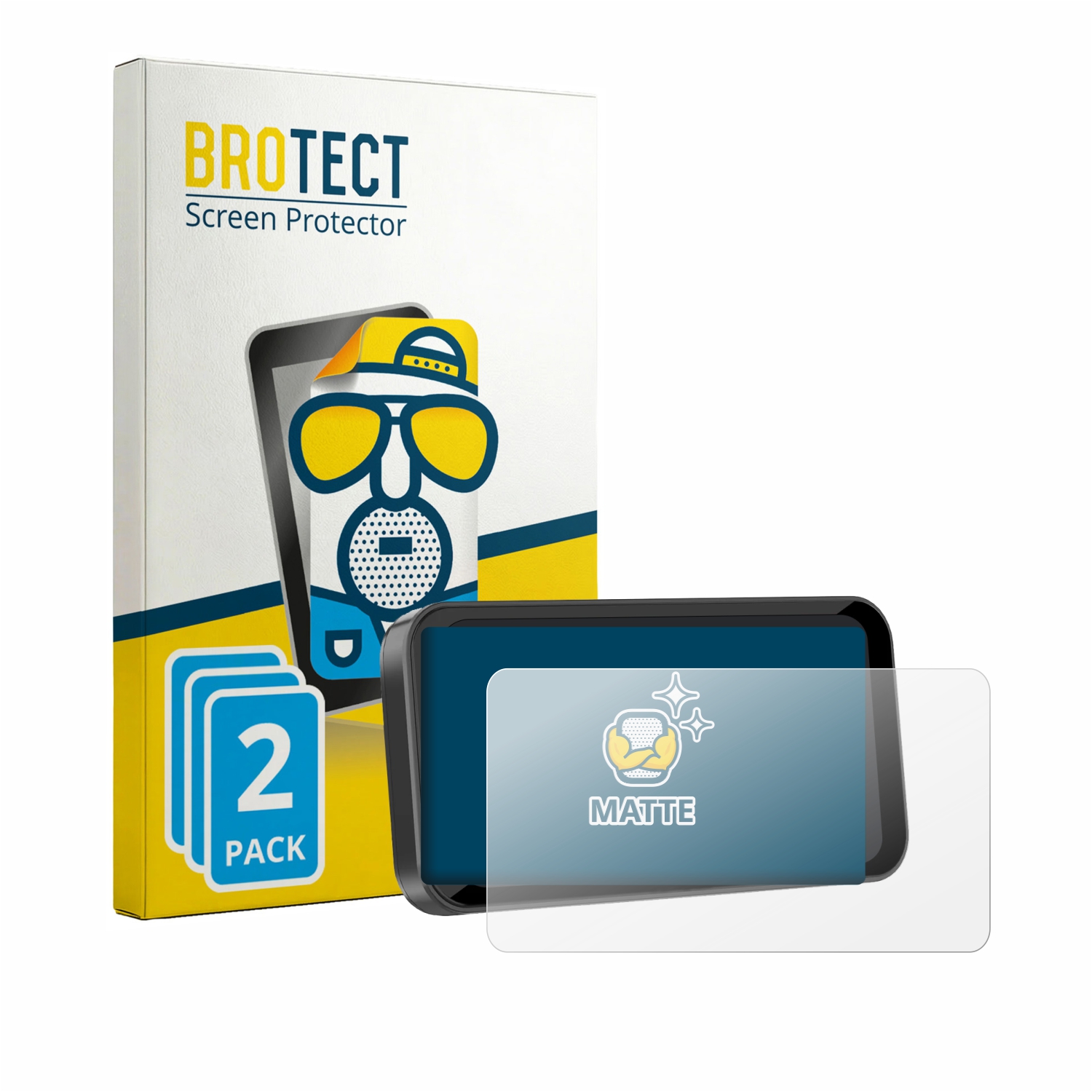 2x BROTECT Entspiegelungs-Folie pro Carpuride W603 6.3
