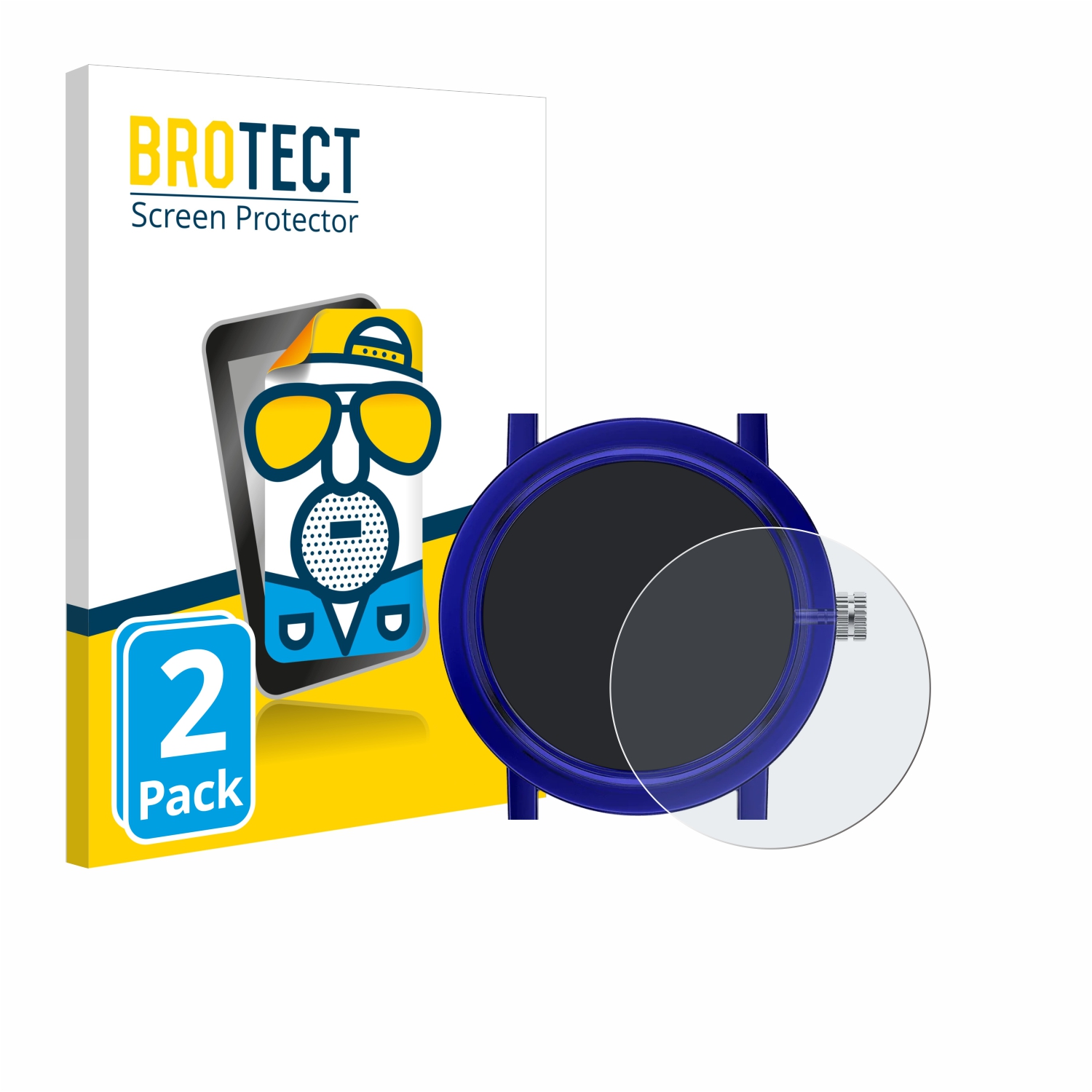 2x BROTECT Entspiegelungs-Folie pro Ice-Watch ICE Learning