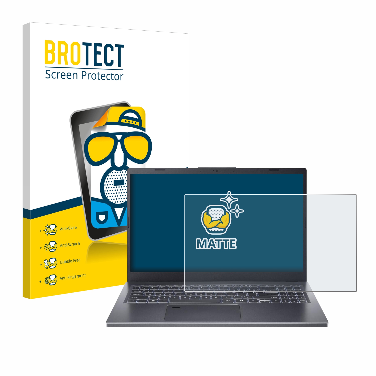BROTECT Entspiegelungs-Folie pro Acer Aspire A15-51