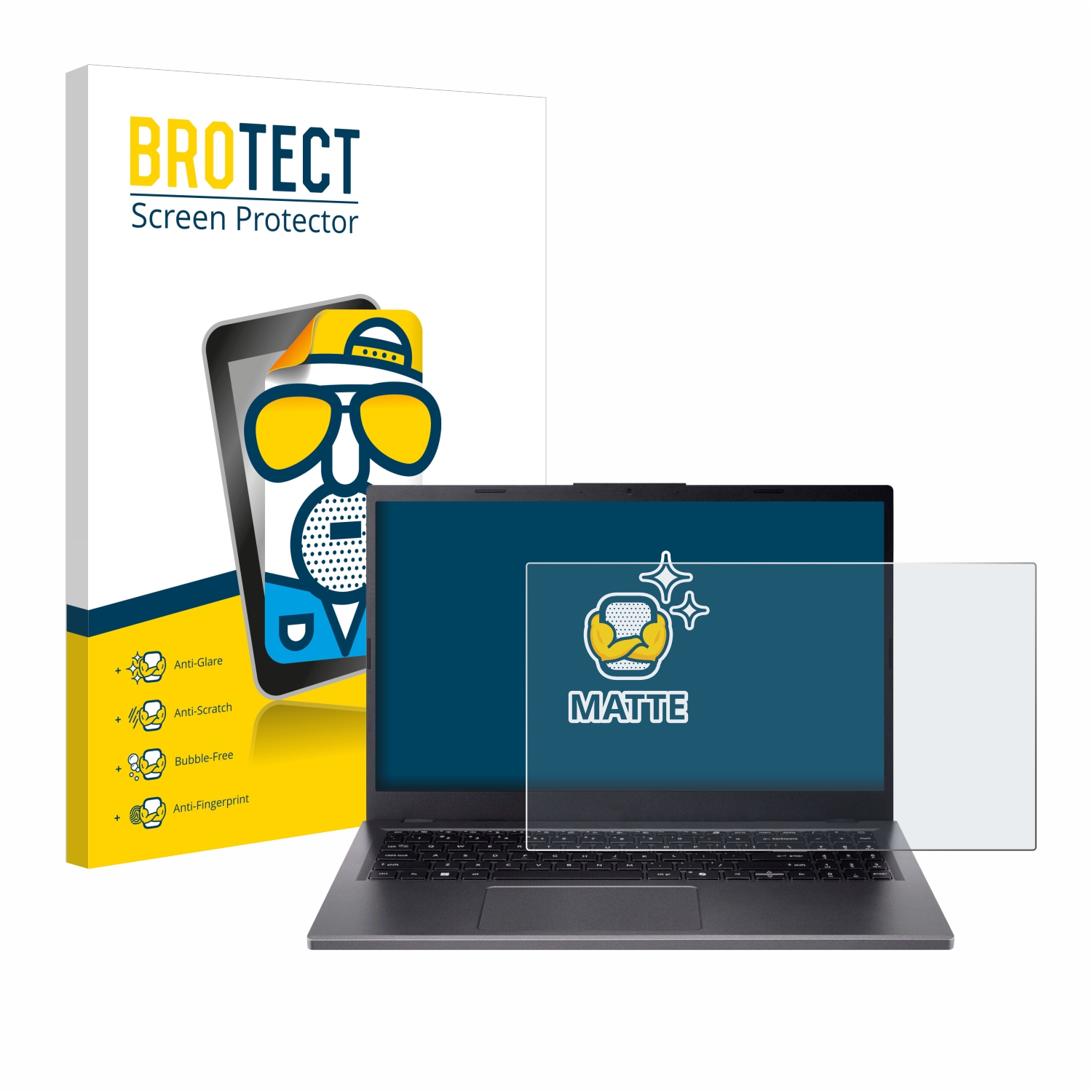 BROTECT Entspiegelungs-Folie pro Acer Aspire 15 A15-41
