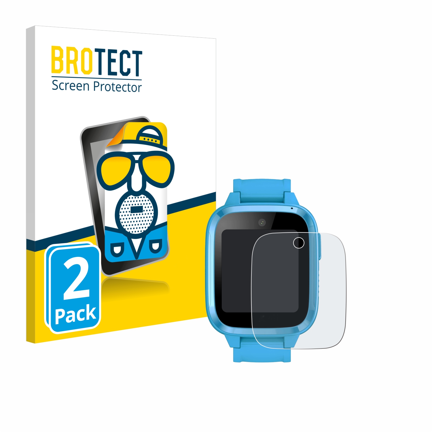 2x BROTECT Entspiegelungs-Folie pro Xplora Kidzi Watch