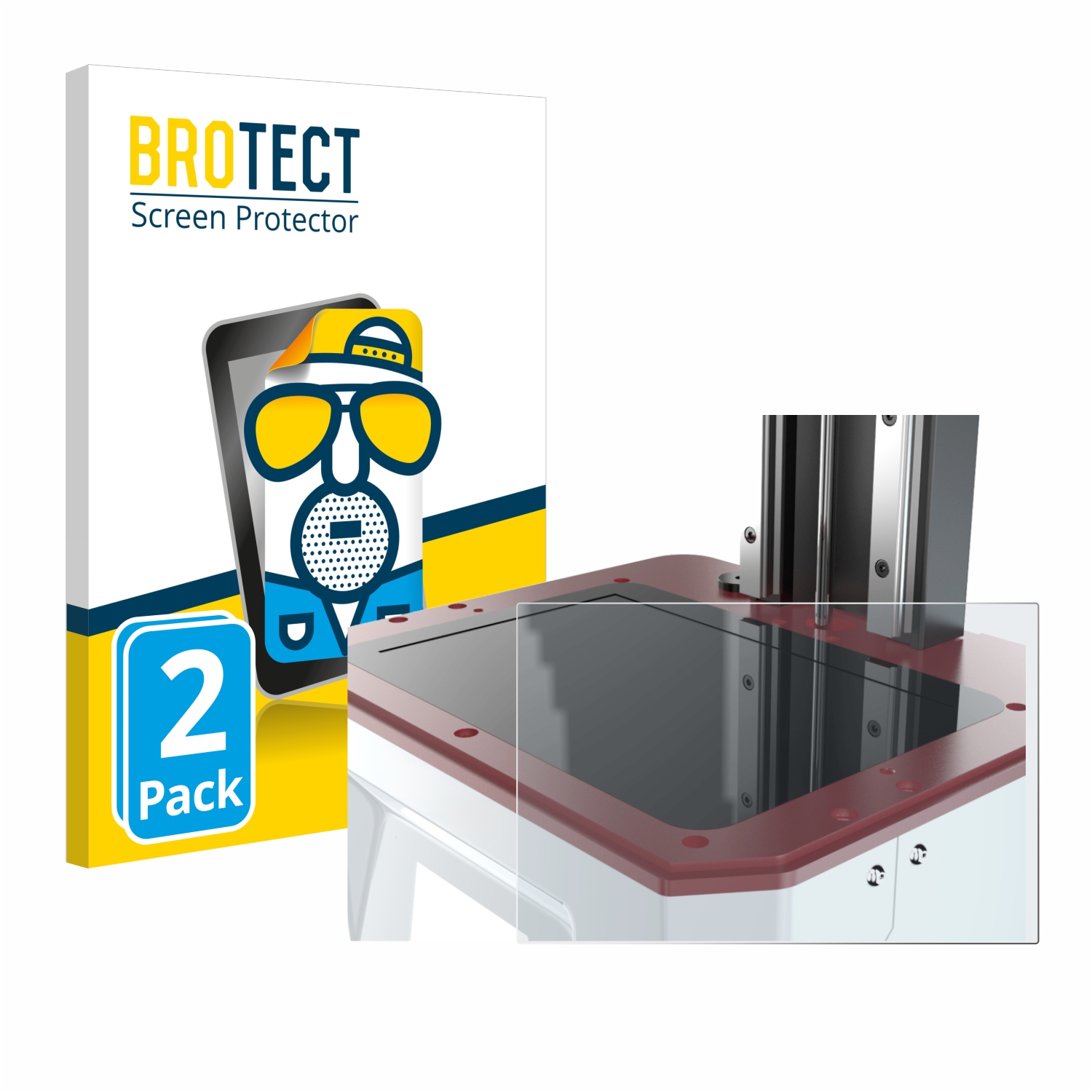 2x BROTECT Entspiegelungs-Folie pro Flashforge Foto 9.25 6K monochrome screen