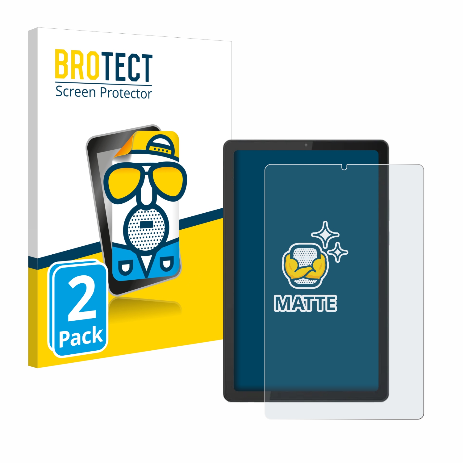 2x BROTECT Entspiegelungs-Folie pro Barnes & Noble Nook 9