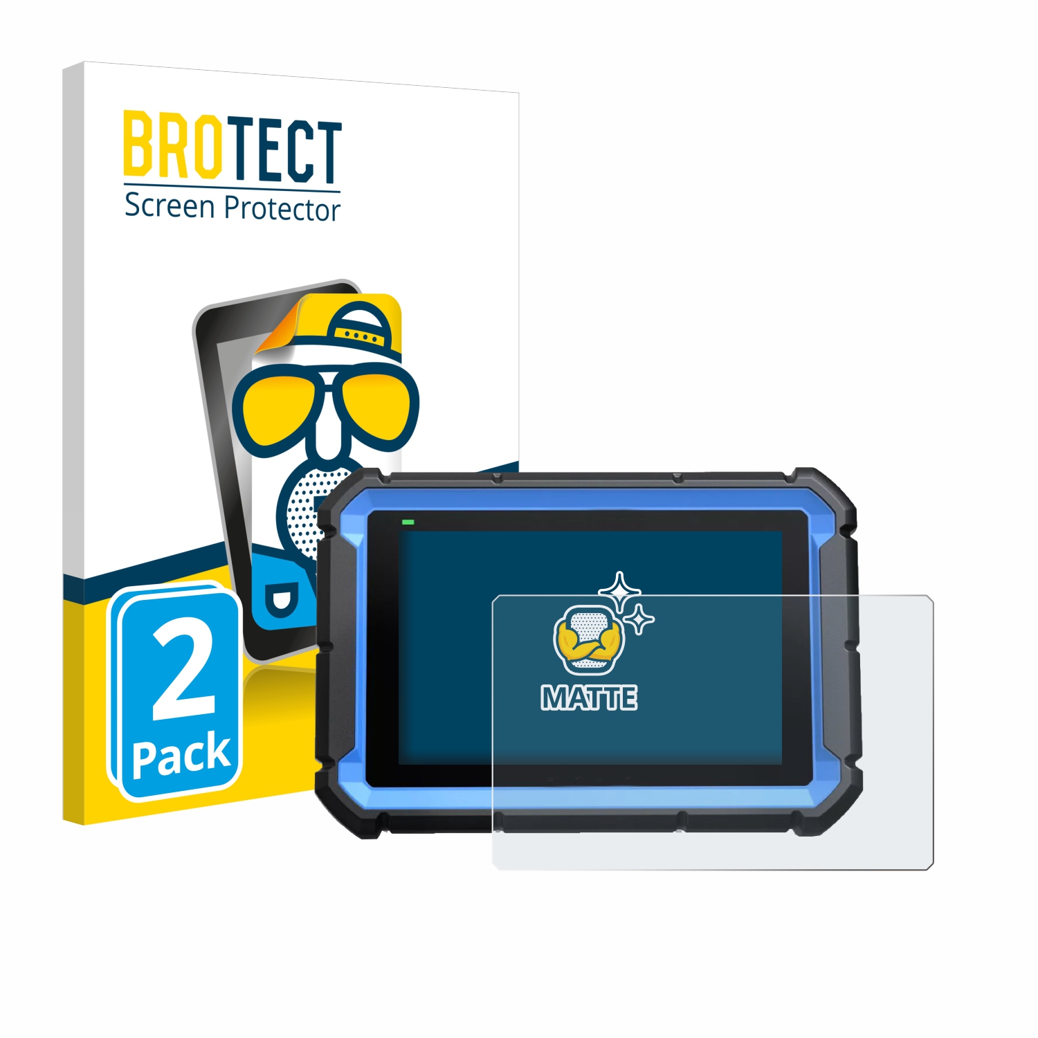 2x BROTECT Entspiegelungs-Folie pro Topdon ArtiDiag Pro