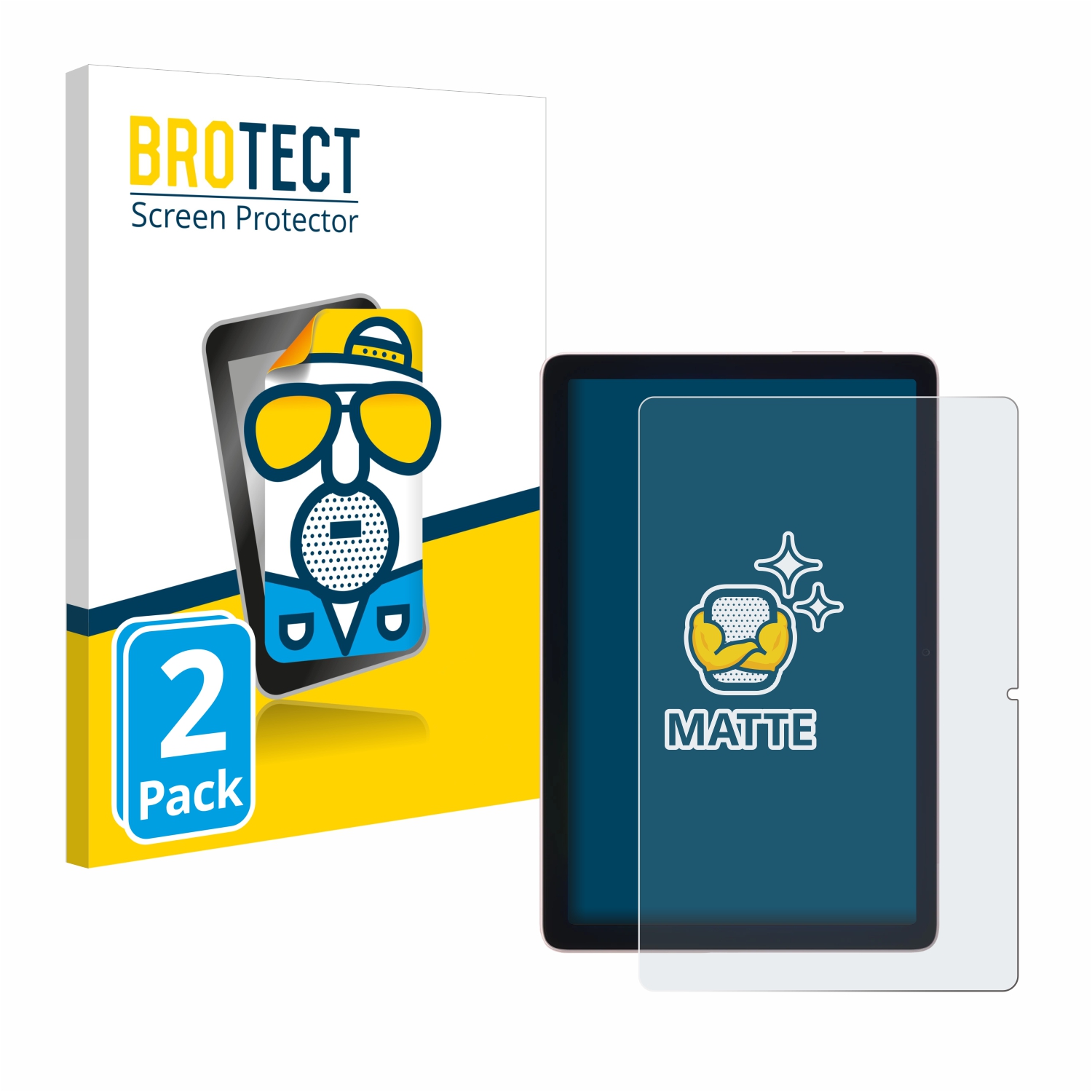2x BROTECT Entspiegelungs-Folie pro Doogee T10 Pro