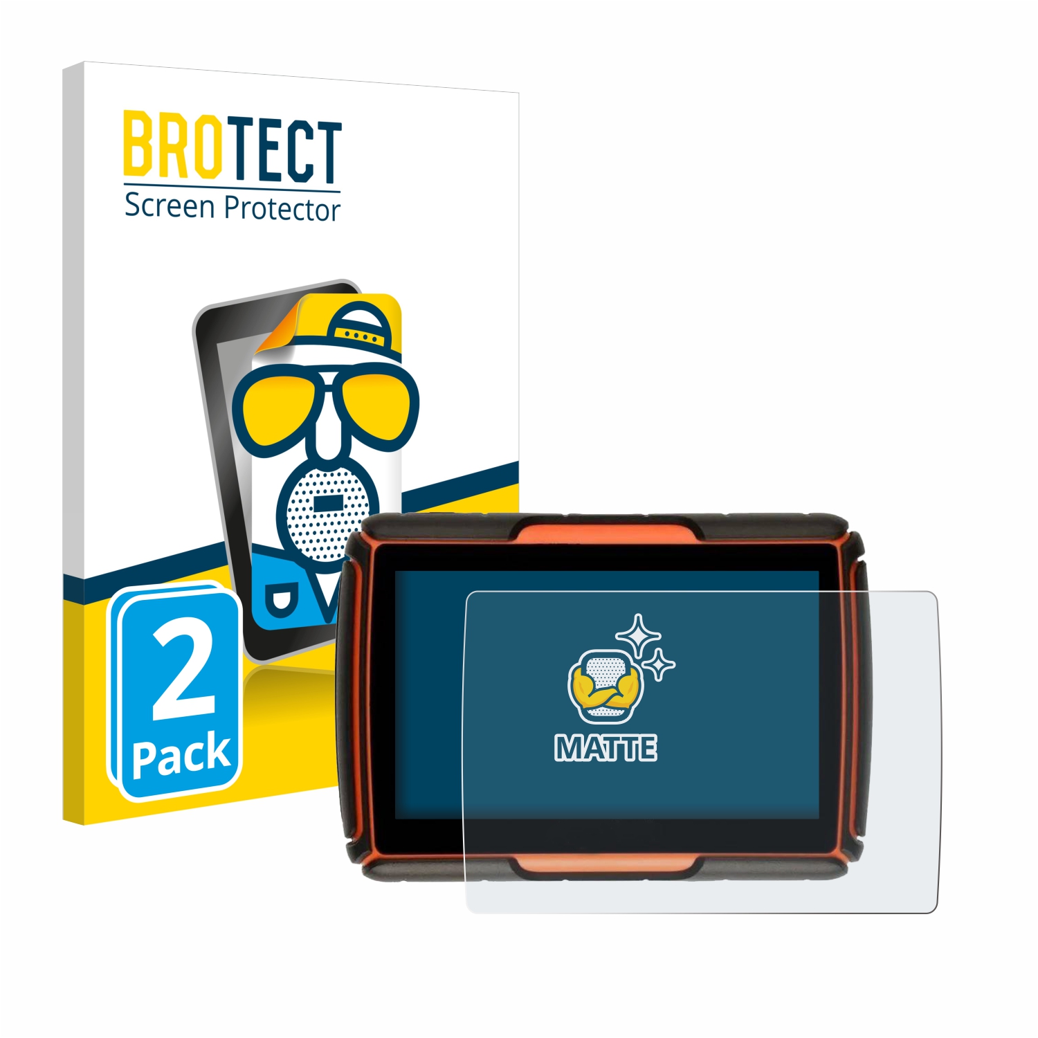 2x BROTECT Entspiegelungs-Folie pro Elebest XP430