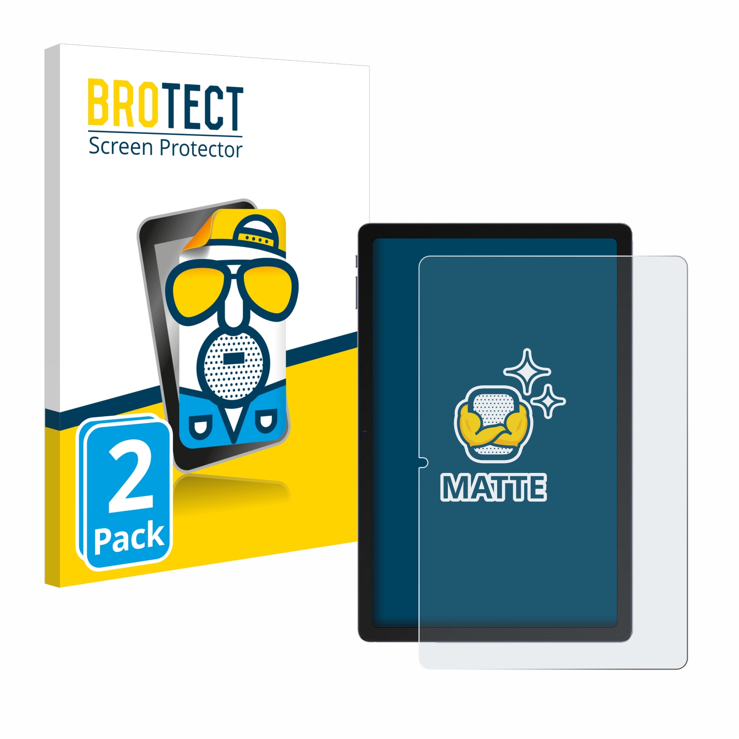 2x BROTECT Entspiegelungs-Folie pro Ulefone Tab A11 Pro