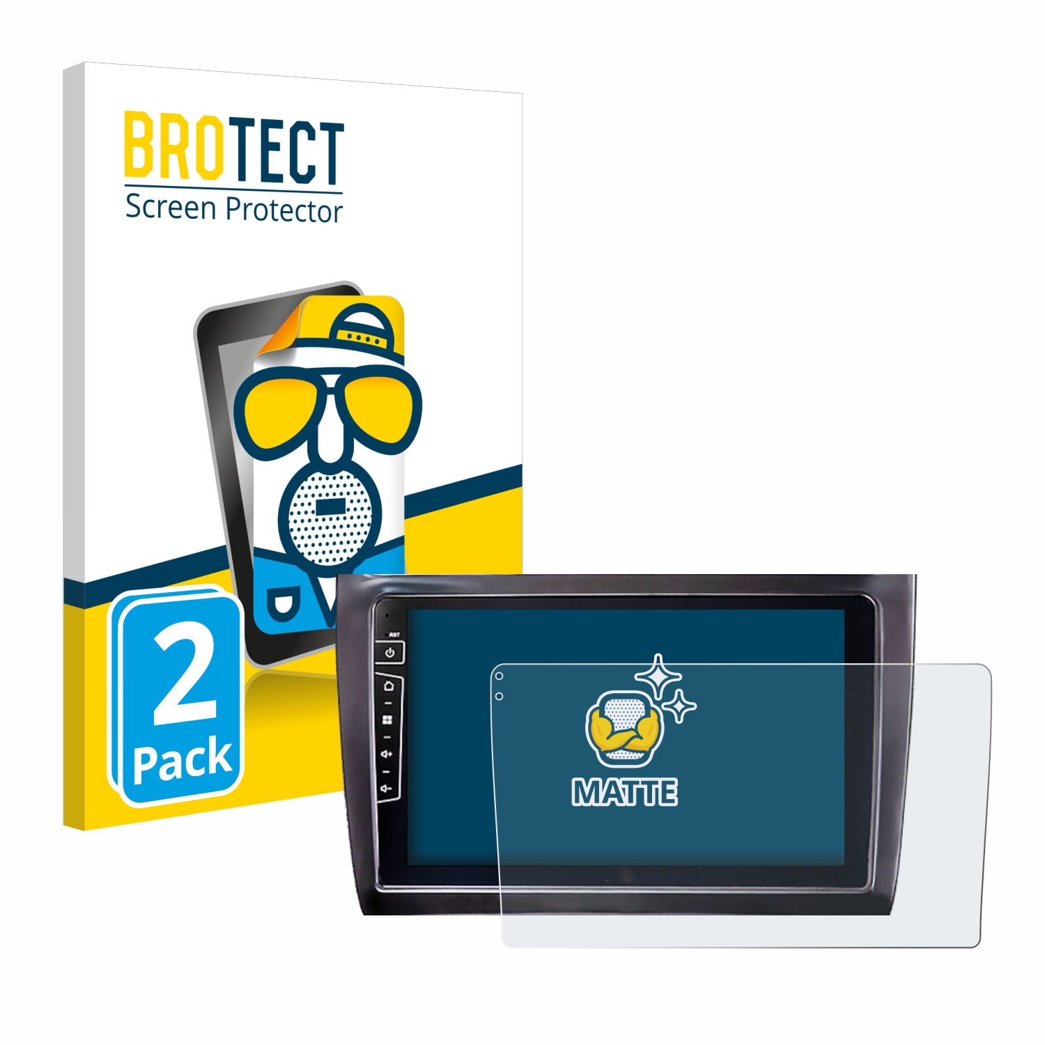 2x BROTECT Entspiegelungs-Folie pro Dynavin D9-DF56 9