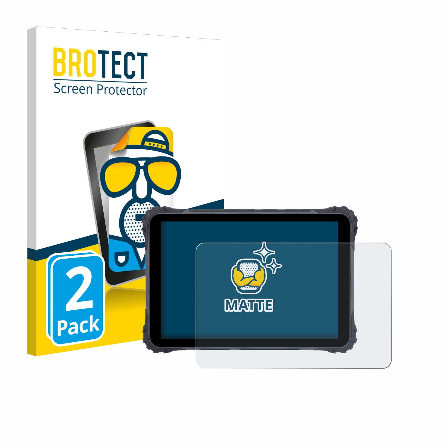 2x BROTECT Entspiegelungs-Folie pro Topicon MDT865