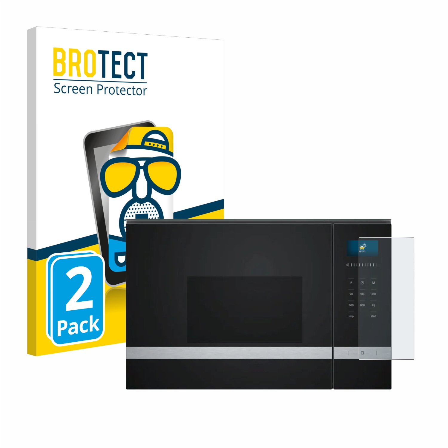 2x BROTECT Entspiegelungs-Folie pro Siemens iQ500