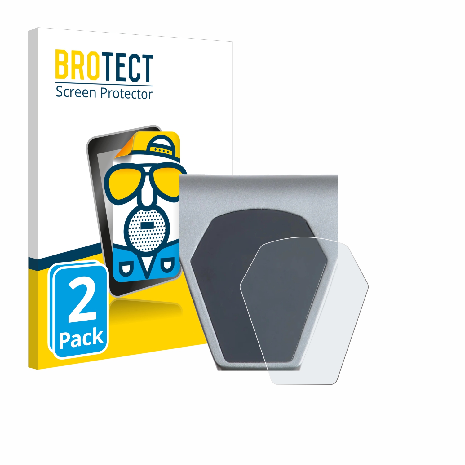 2x BROTECT Entspiegelungs-Folie pro Epowerfun ePF-PULSE 960