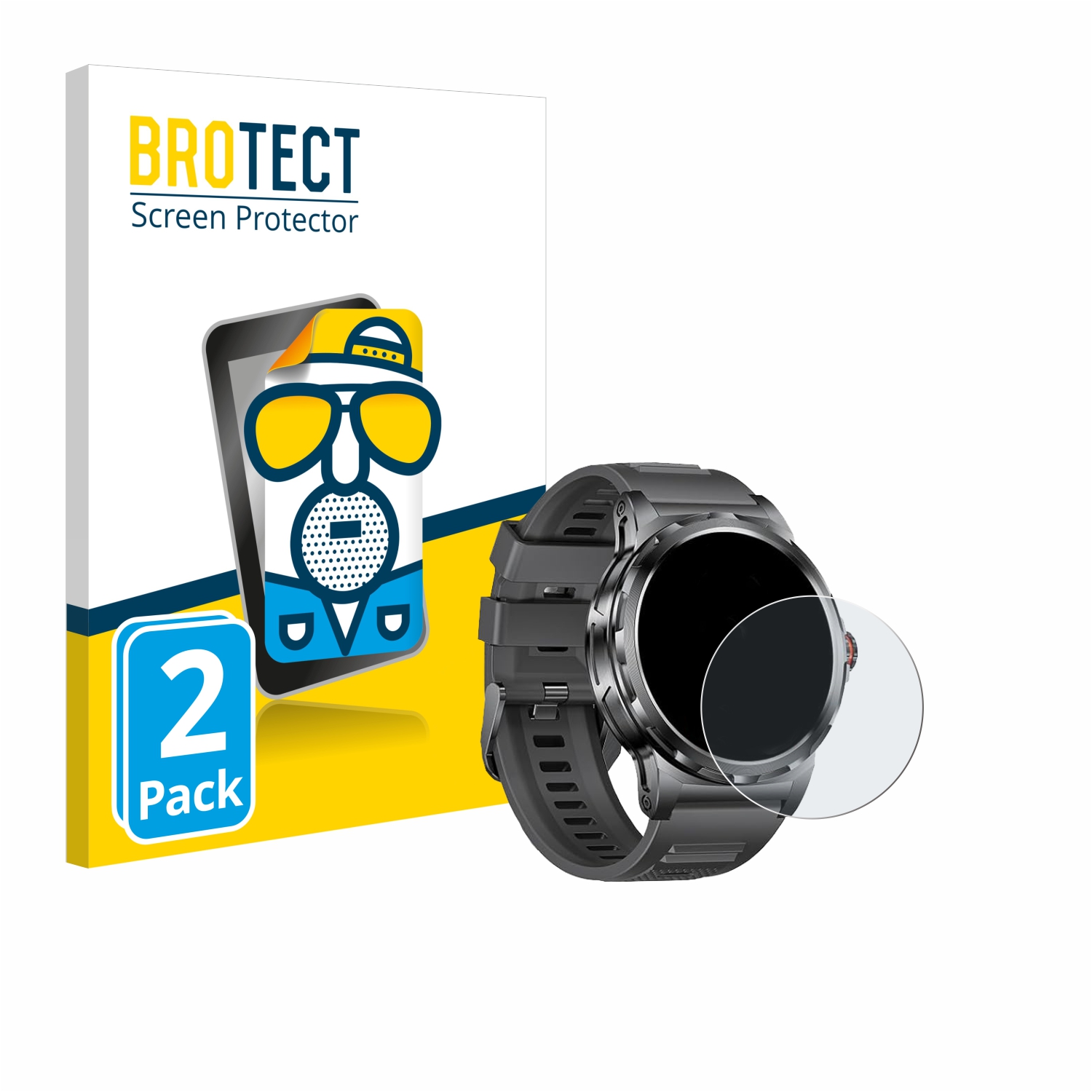 2x BROTECT Entspiegelungs-Folie pro Esfoe SML6-J 1.43