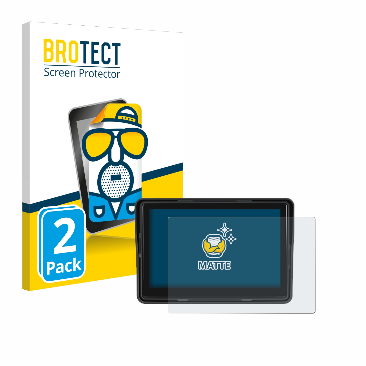 2x BROTECT Entspiegelungs-Folie pro CAMECHO A3731