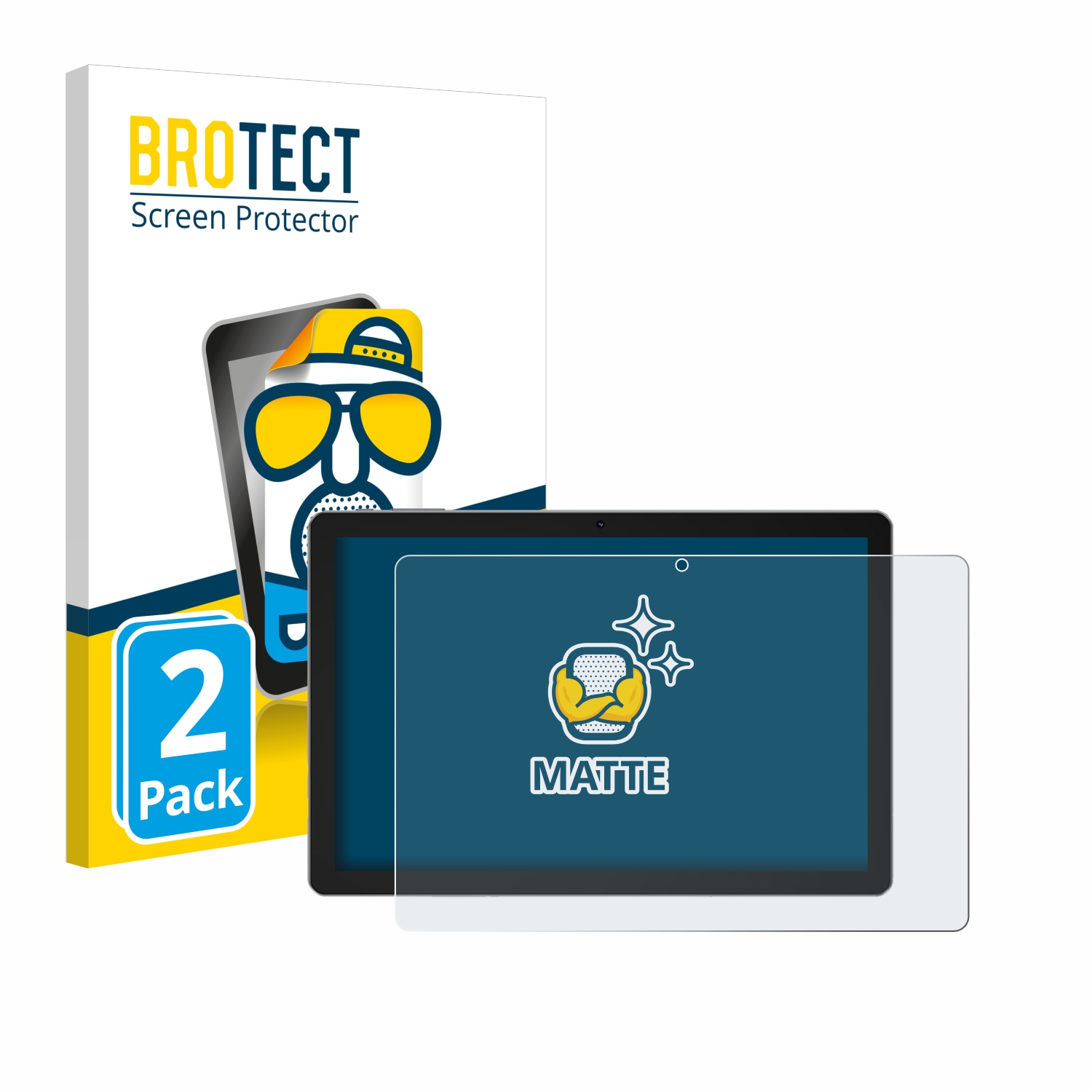 2x BROTECT Entspiegelungs-Folie pro Xgody N02 Pro 10.1