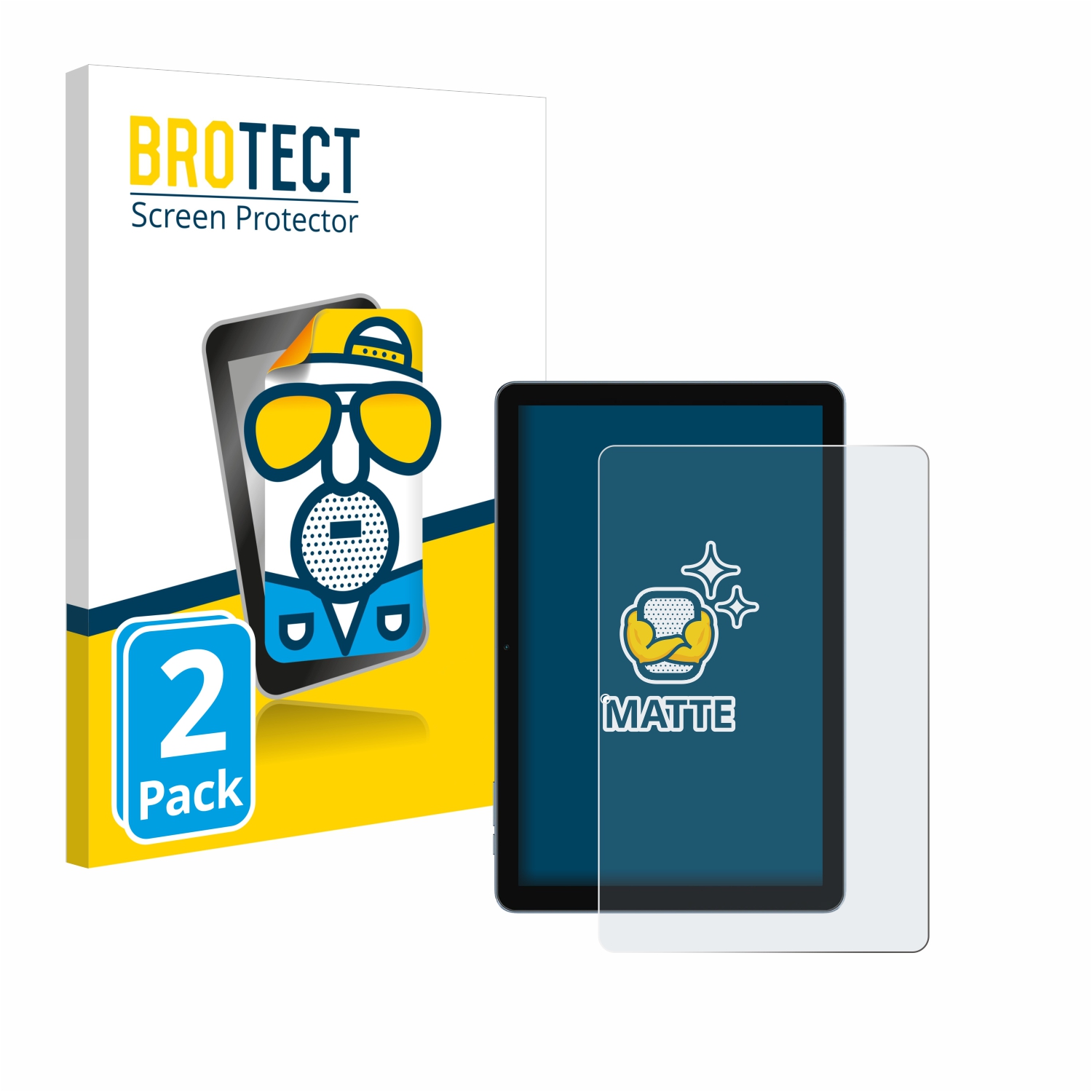 2x BROTECT Entspiegelungs-Folie pro Blackview Tab 30 WiFi