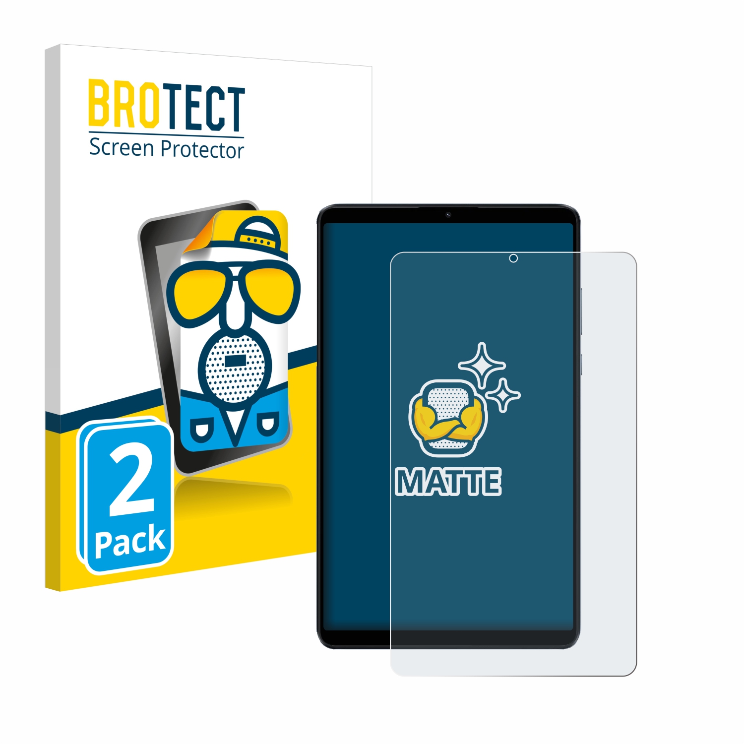 2x BROTECT Entspiegelungs-Folie pro Xiaomi Redmi Pad SE 8.7 4G