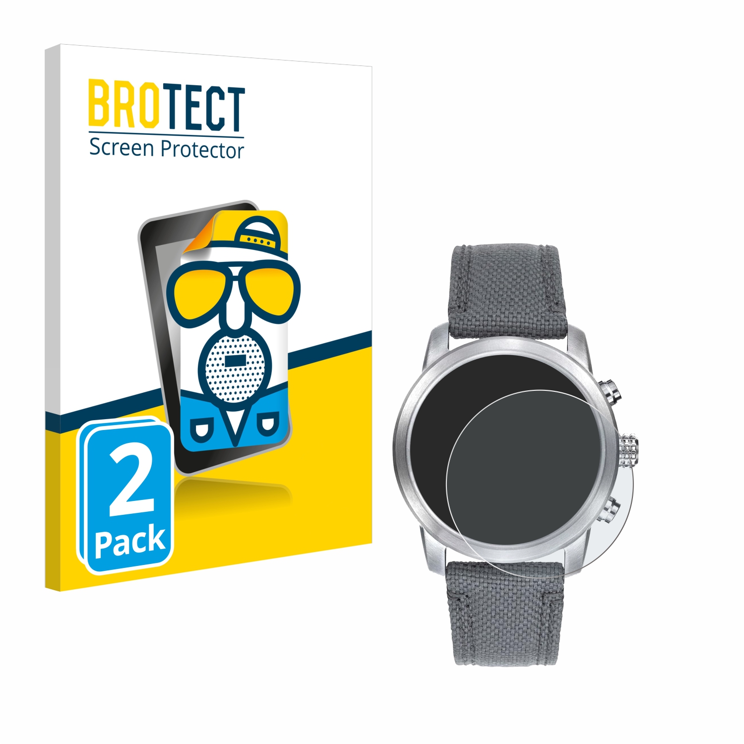 2x BROTECT Entspiegelungs-Folie pro Citizen AT2100-09E