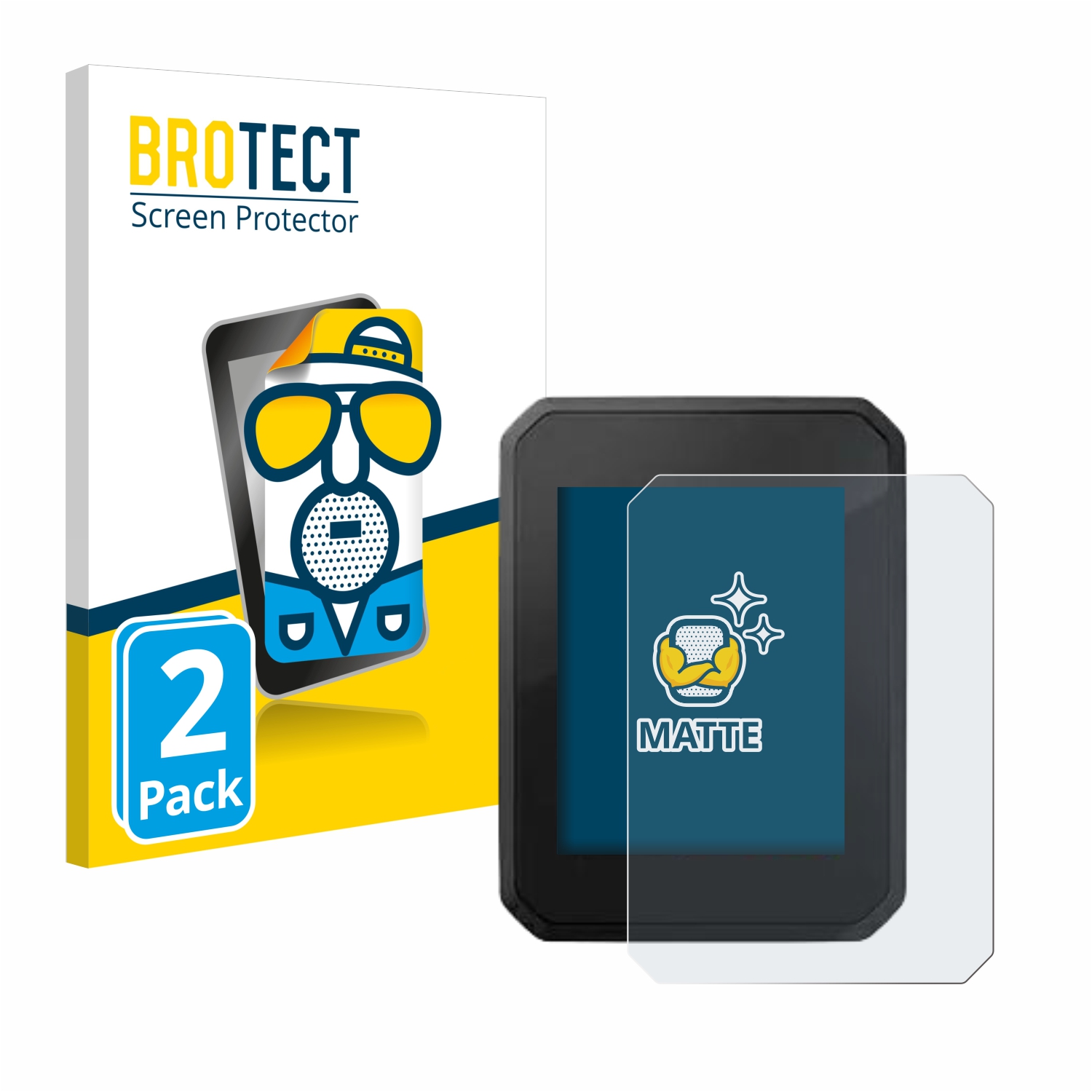 2x BROTECT Entspiegelungs-Folie pro FIT displej Compact 2.0