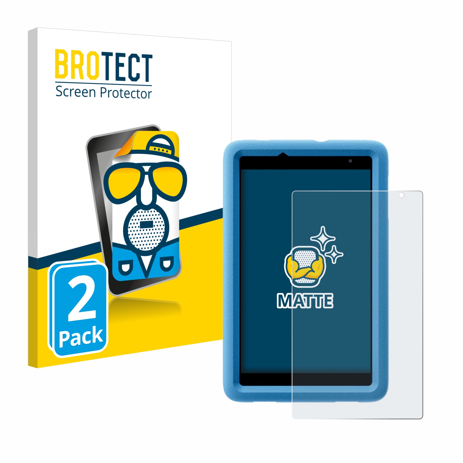 2x BROTECT Entspiegelungs-Folie pro Blackview Tab A5 Kids