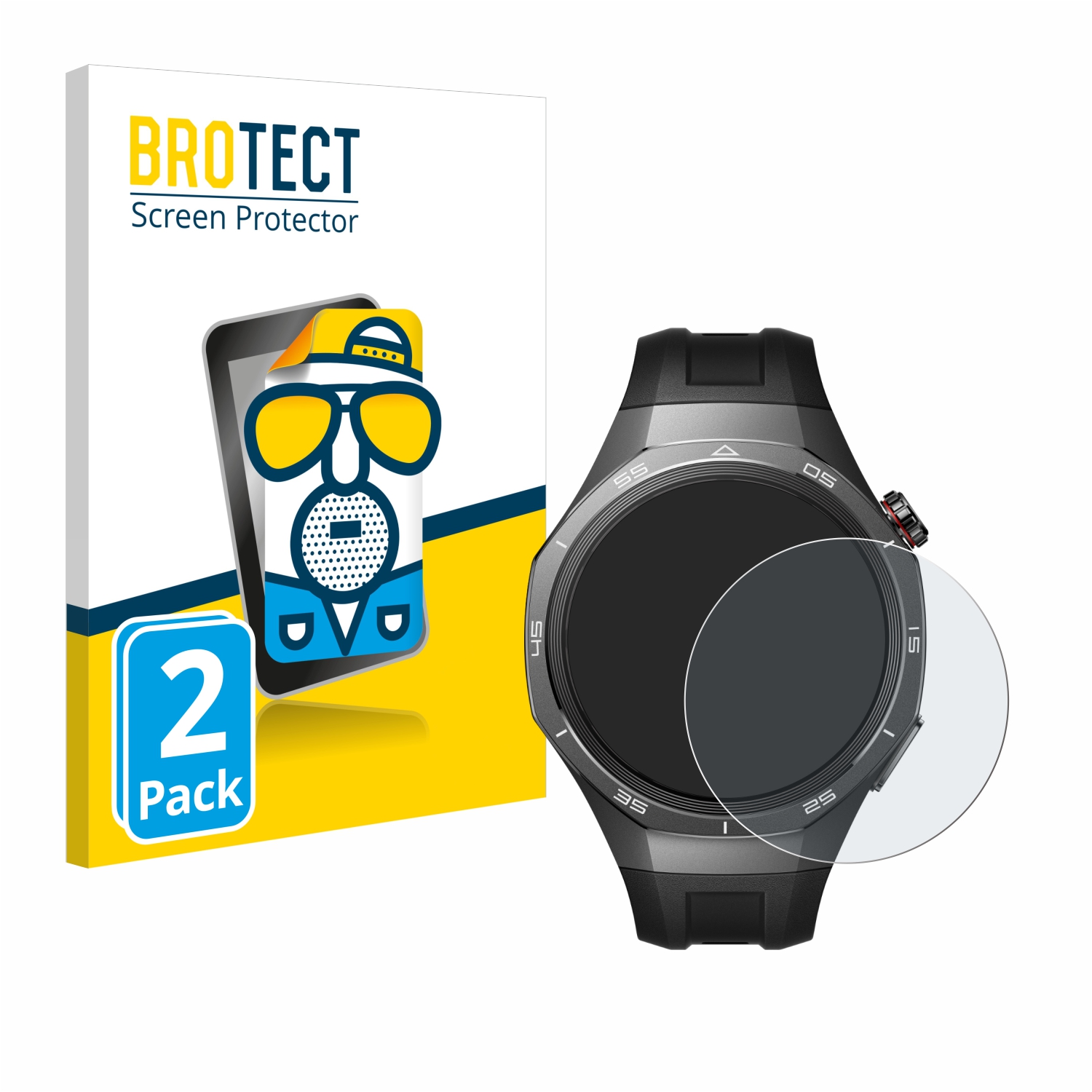 2x BROTECT Entspiegelungs-Folie pro Huawei Watch GT 5 Pro (46 mm)