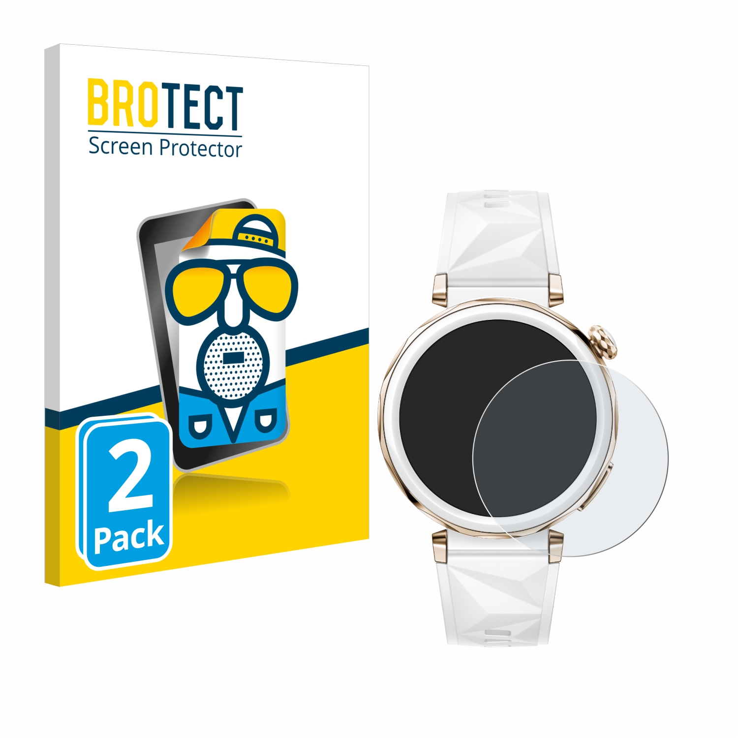 2x BROTECT Entspiegelungs-Folie pro Huawei Watch GT 5 Pro (42 mm)
