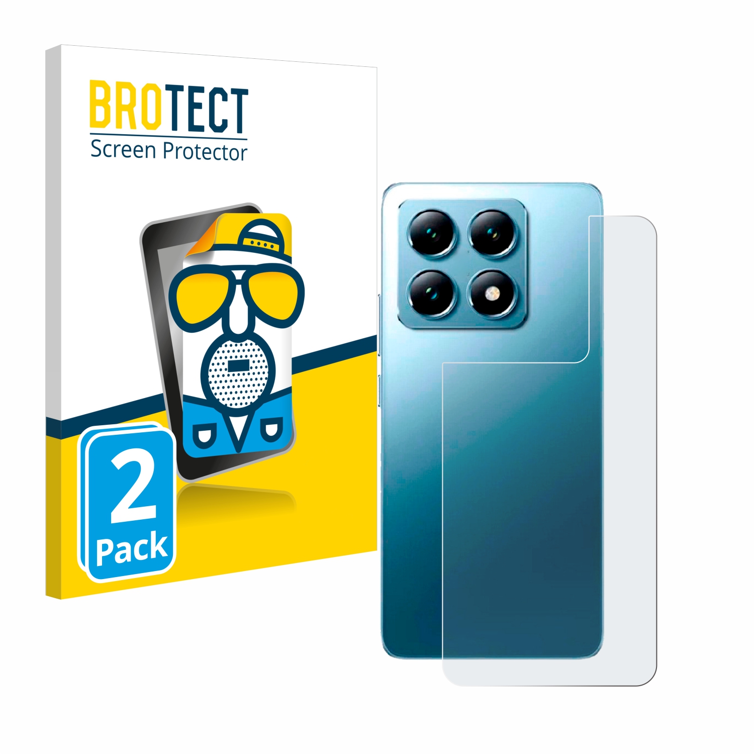 2x BROTECT Entspiegelungs-Folie pro Xiaomi 14T (zadní strana)
