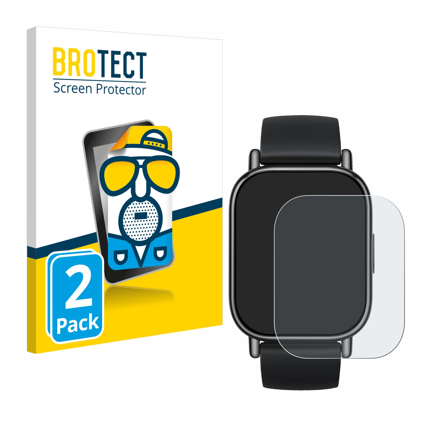 2x BROTECT Entspiegelungs-Folie pro Xiaomi Redmi Watch 5 Lite