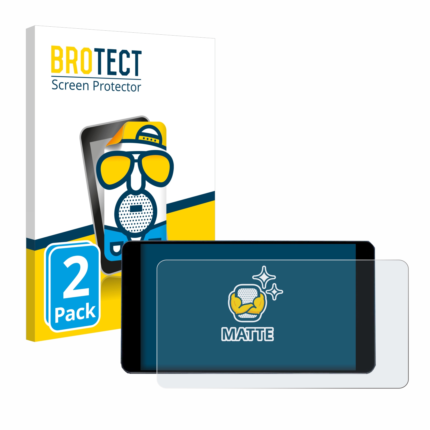 2x BROTECT Entspiegelungs-Folie pro Zontes 350E