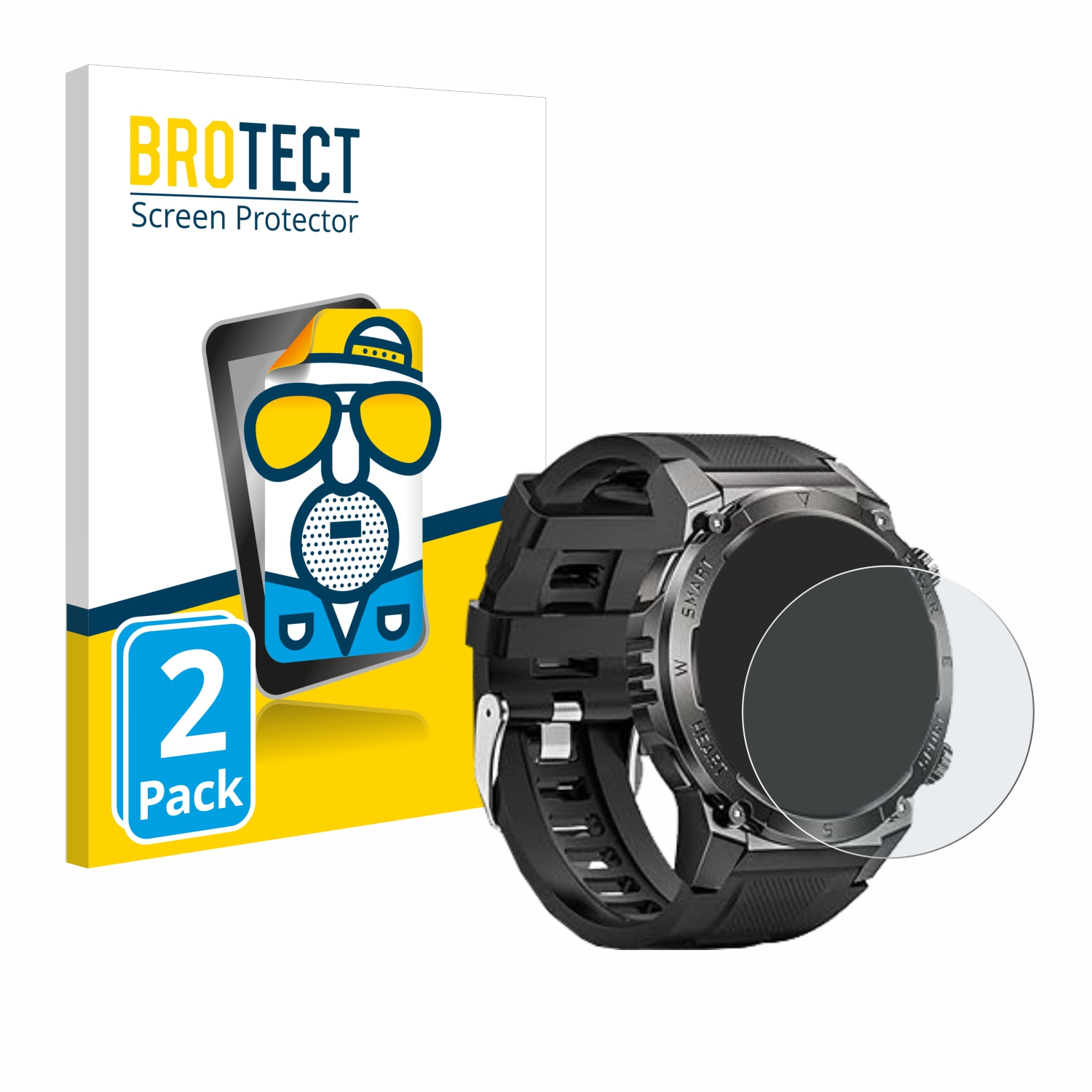 2x BROTECT Entspiegelungs-Folie pro Dekelife G55 1.46