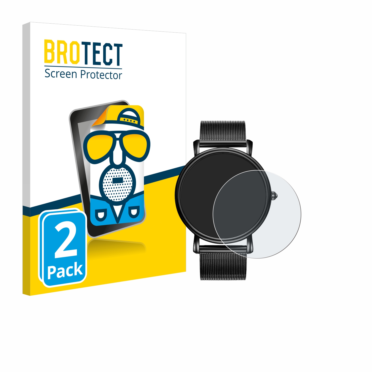 2x BROTECT Entspiegelungs-Folie pro Burei BS0007-QQQHH
