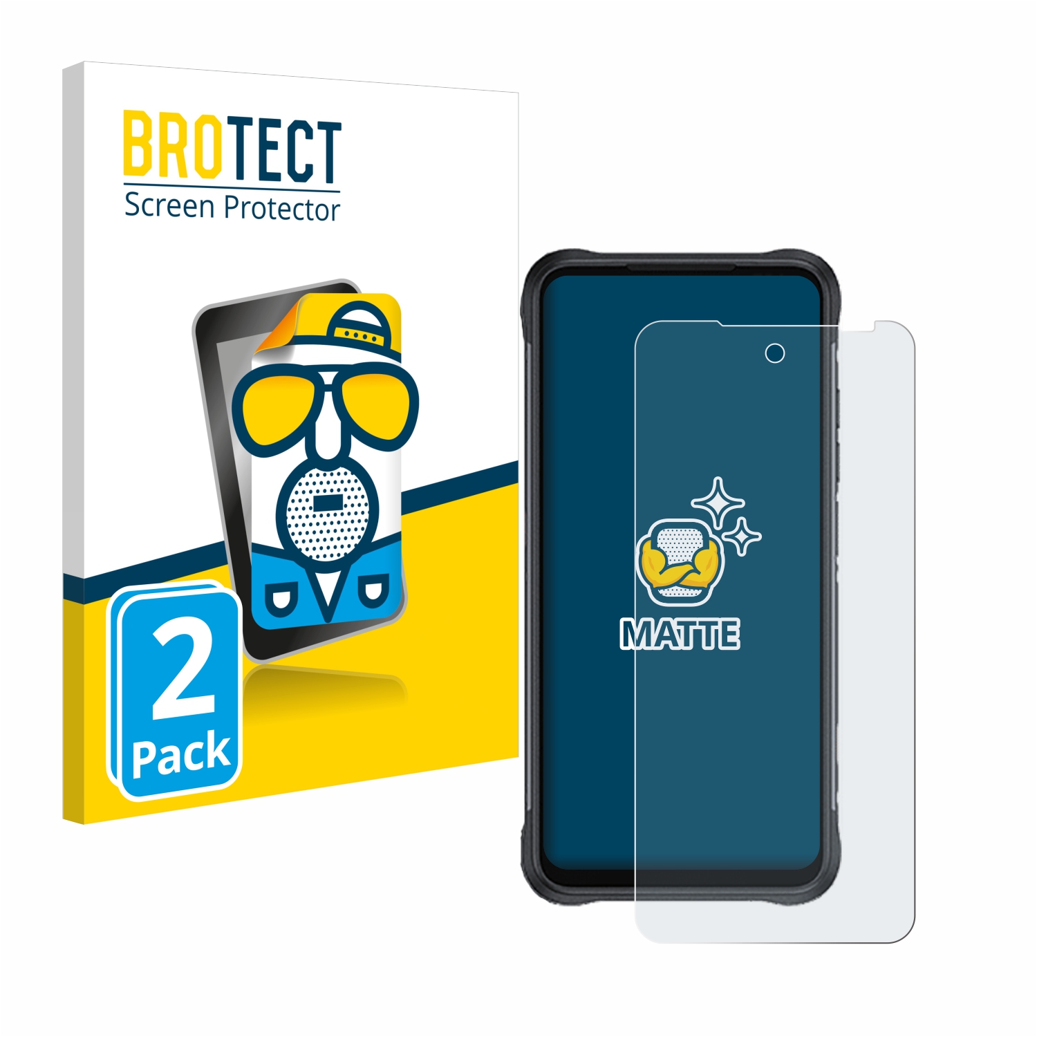 2x BROTECT Entspiegelungs-Folie pro GlobeXplorer GPX Pro 4