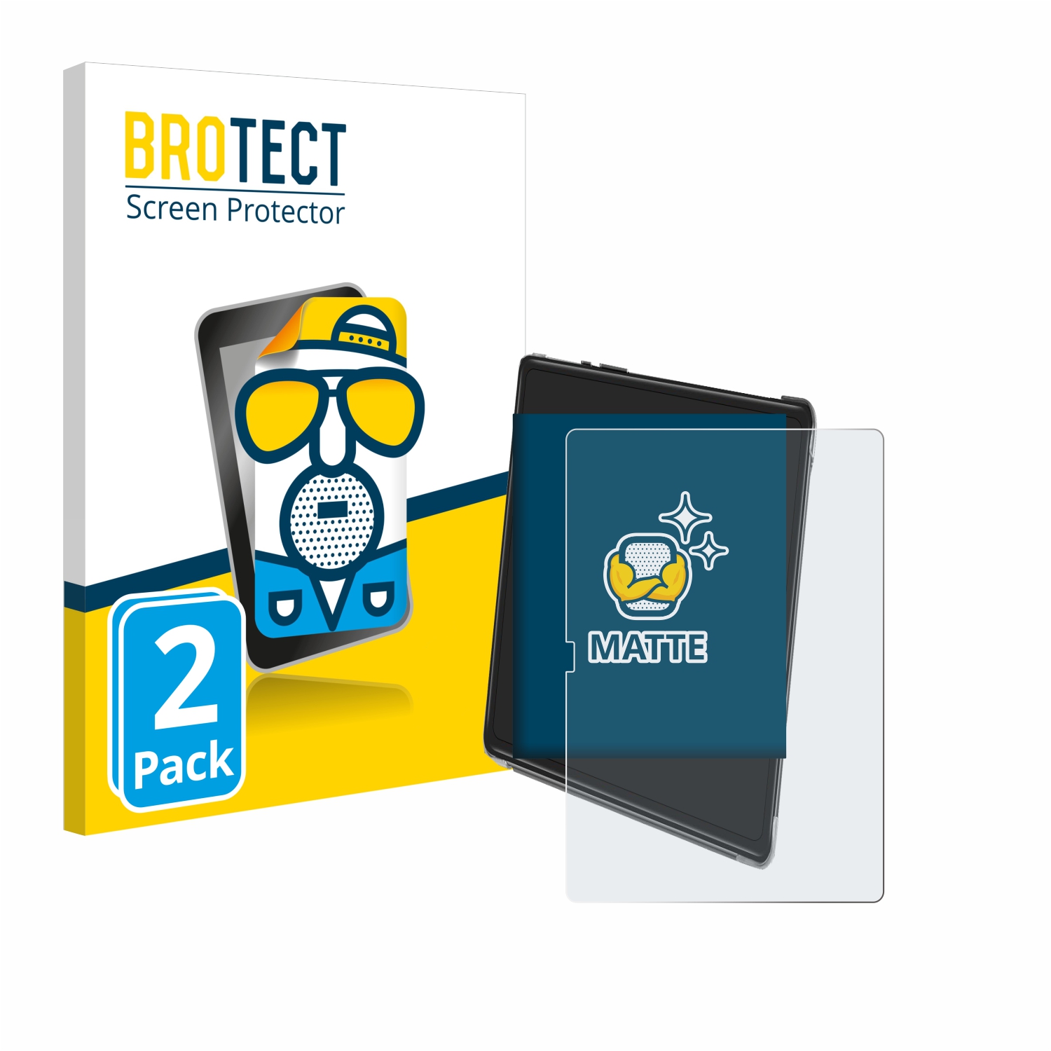 2x BROTECT Entspiegelungs-Folie pro Yestel T15