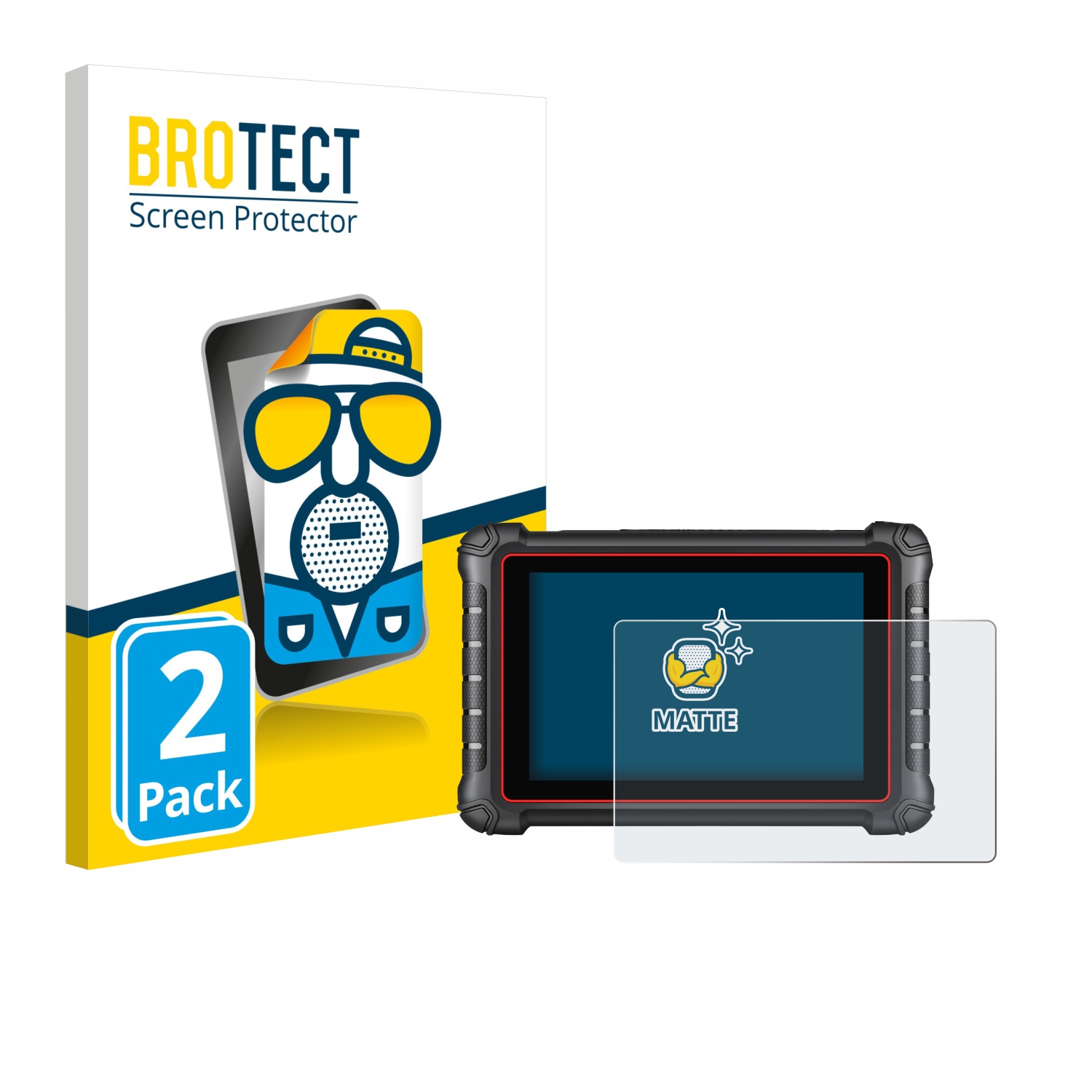 2x BROTECT Entspiegelungs-Folie pro Autel MK900BT