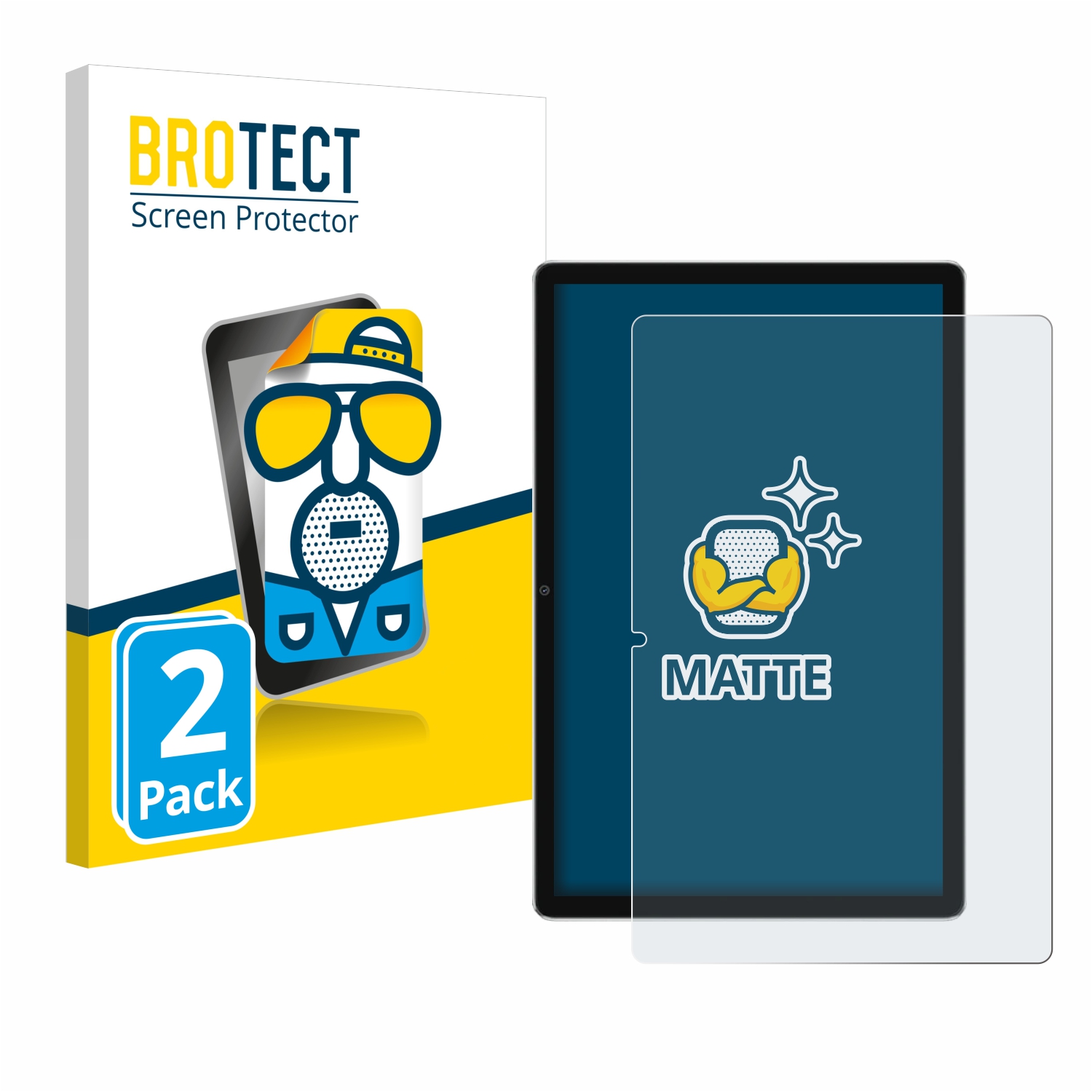 2x BROTECT Entspiegelungs-Folie pro Blackview Tab 13 Pro