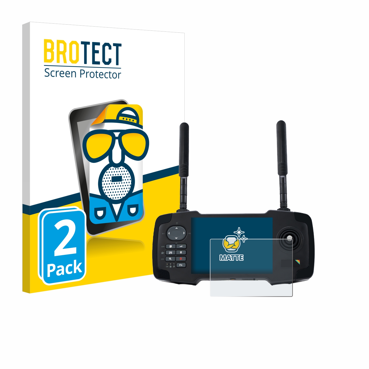 2x BROTECT Entspiegelungs-Folie pro Toslon XR500