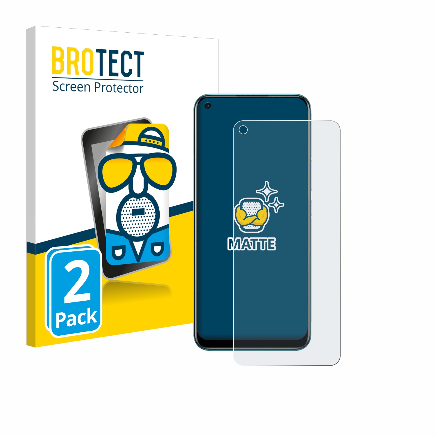 2x BROTECT Entspiegelungs-Folie pro realme C17