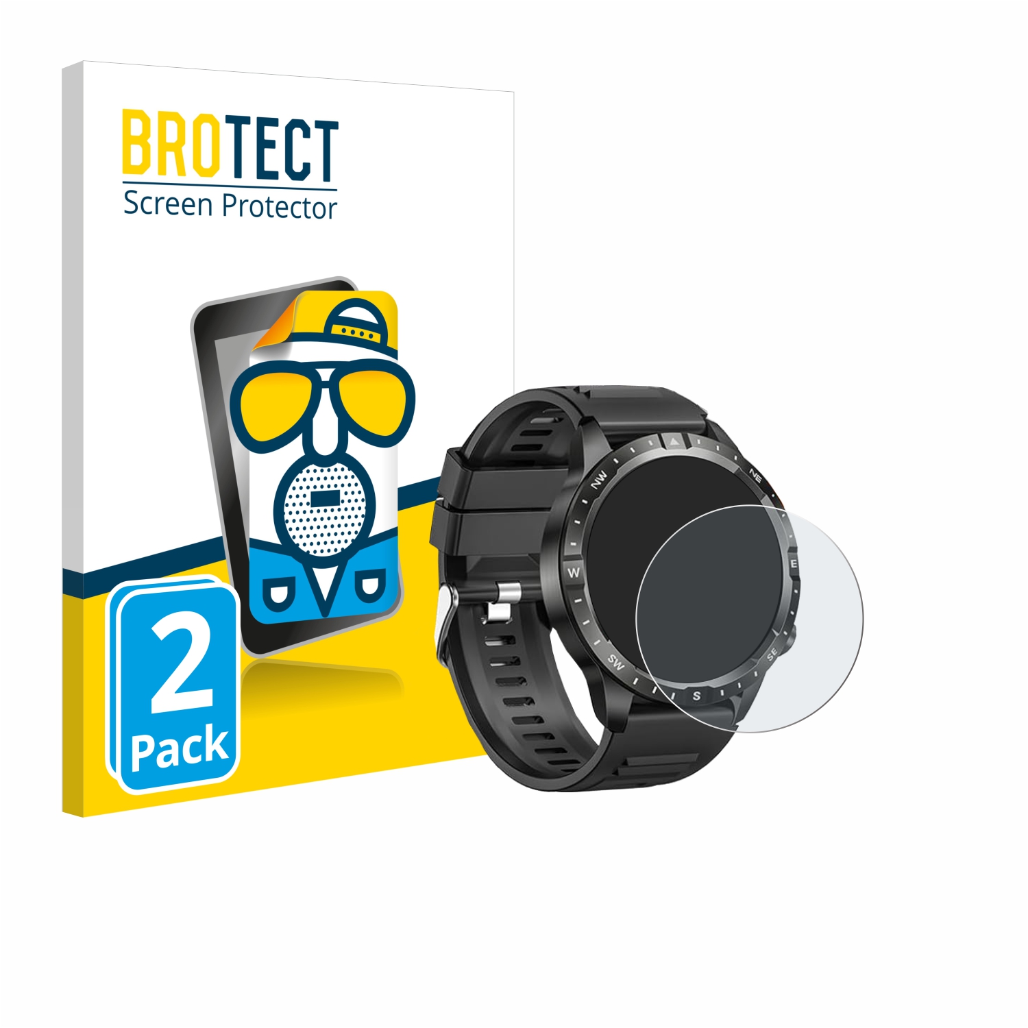 2x BROTECT Entspiegelungs-Folie pro Dekelife AK75 1.43
