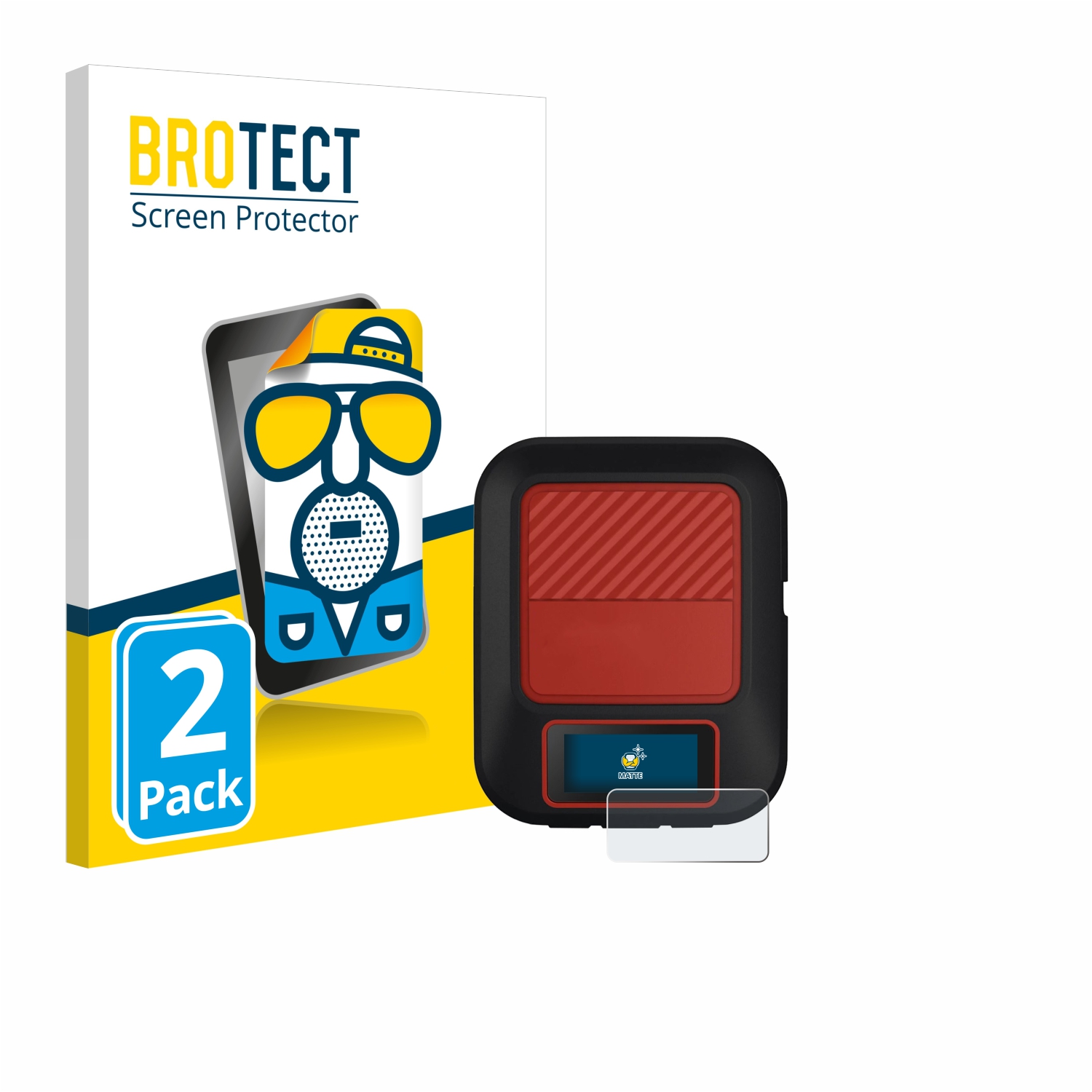 2x BROTECT Entspiegelungs-Folie pro Garmin inReach Messenger Plus