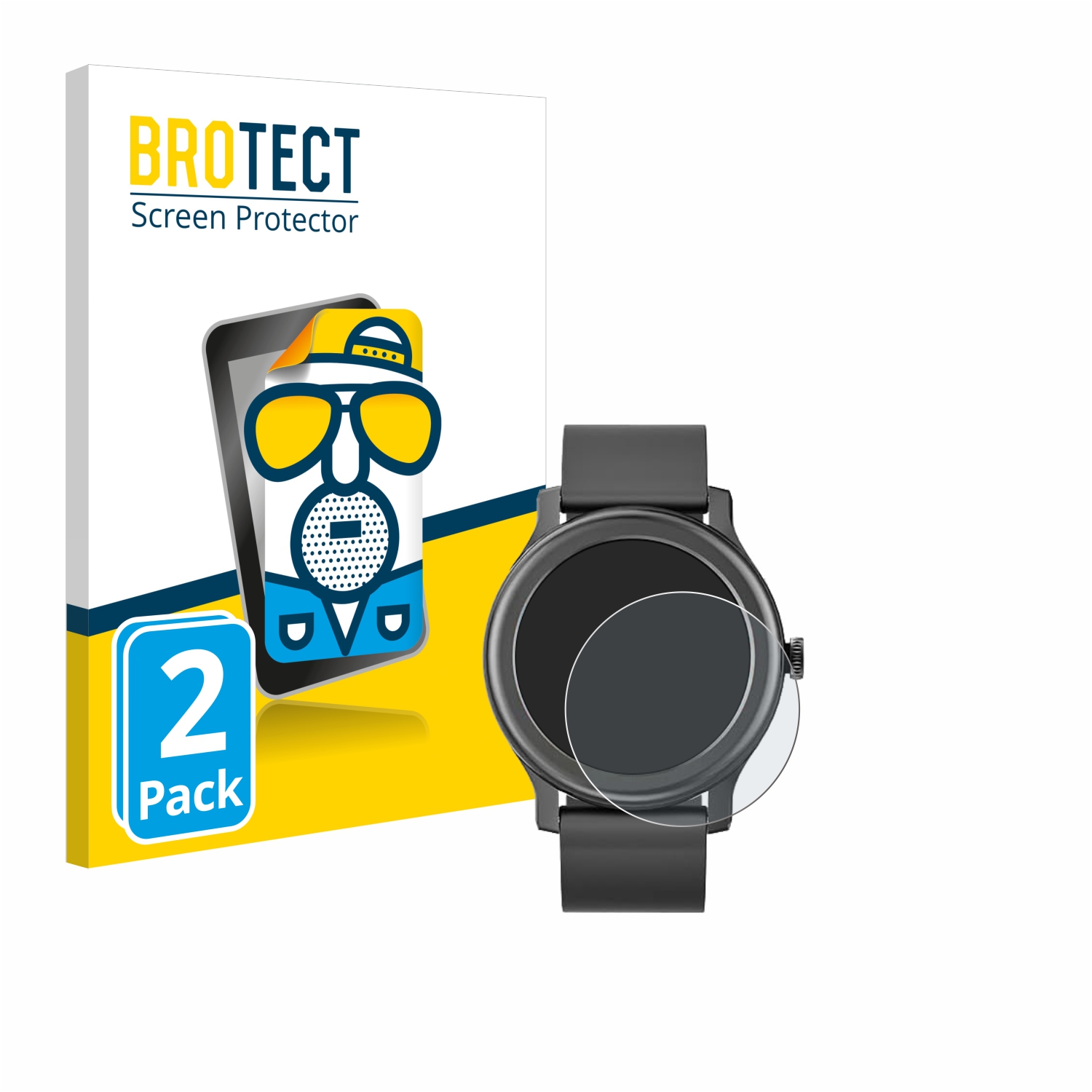 2x BROTECT Entspiegelungs-Folie pro Pasonomi CT02 1.28