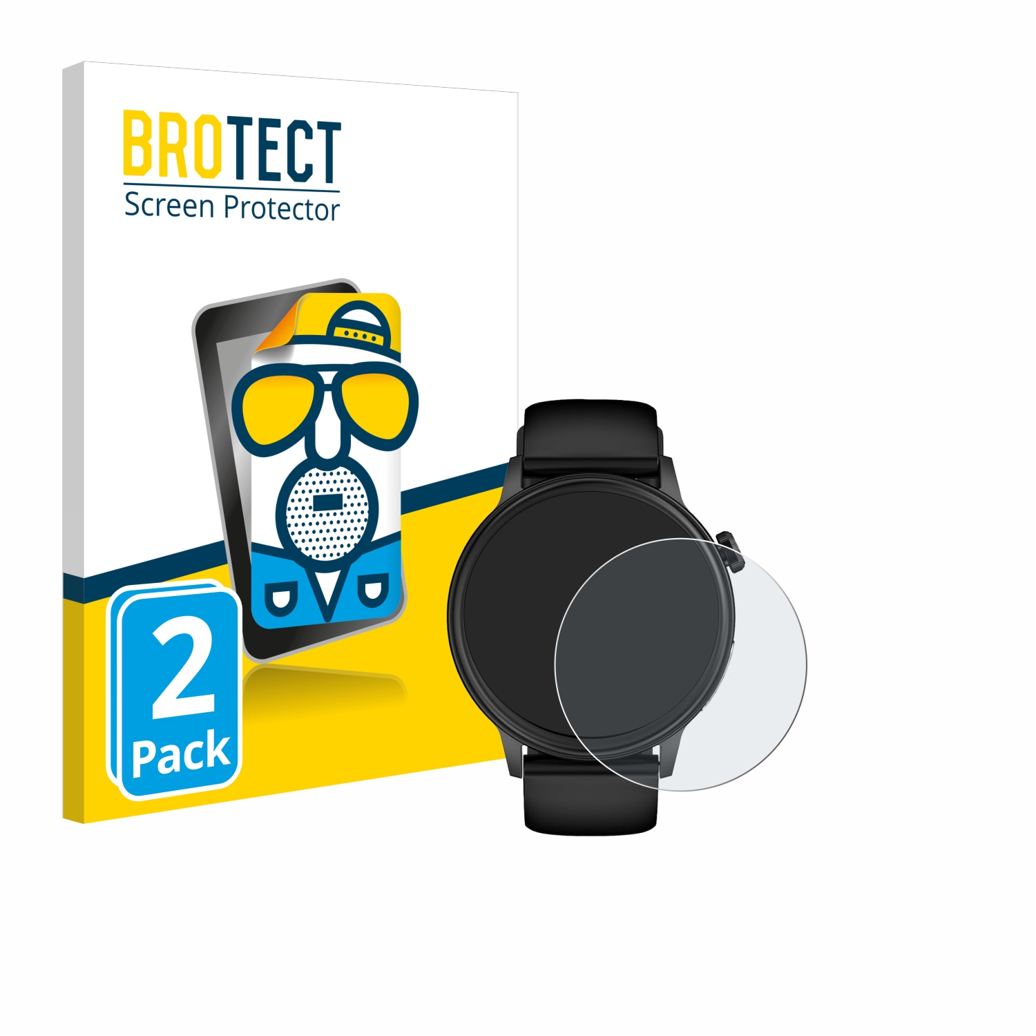 2x BROTECT Entspiegelungs-Folie pro YYKY ET470 1.4