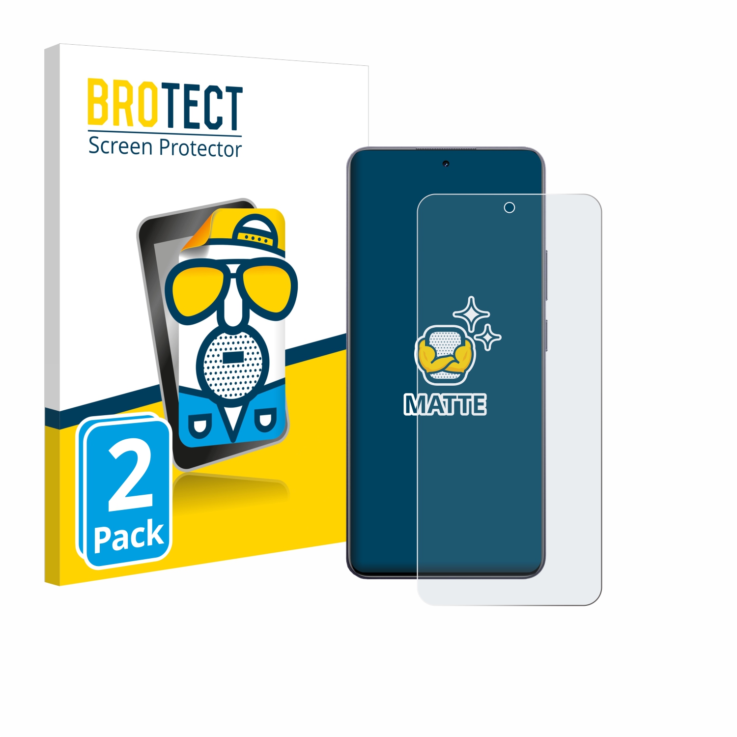 2x BROTECT Entspiegelungs-Folie pro realme 13 Plus