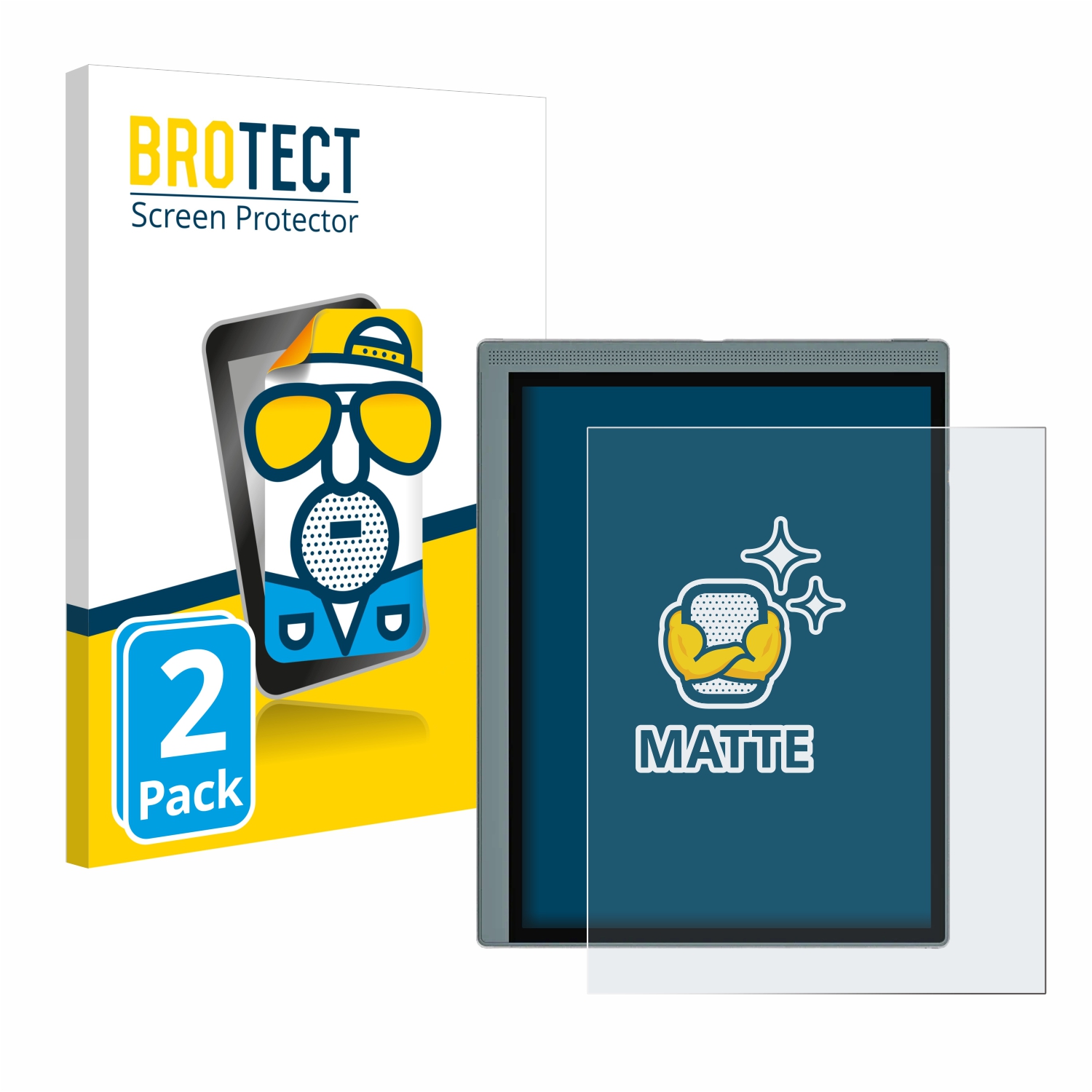 2x BROTECT Entspiegelungs-Folie pro Bigme B1051C