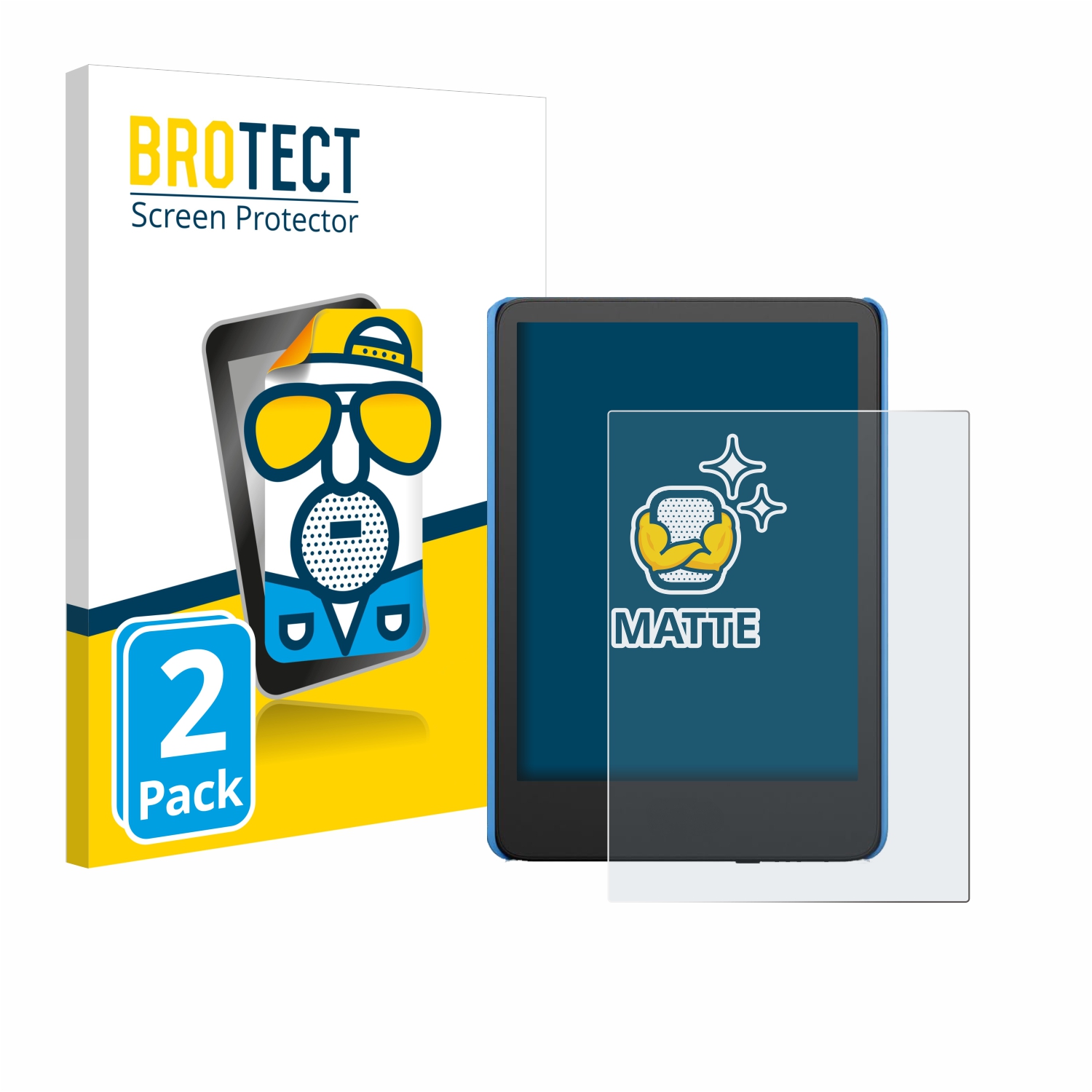 2x BROTECT Entspiegelungs-Folie pro Amazon Kindle Kids (2024)
