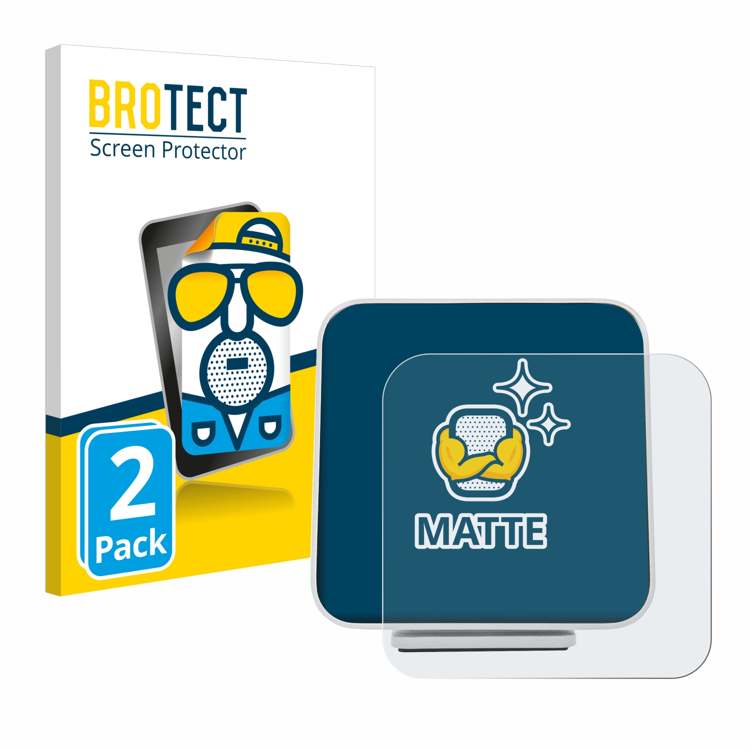 2x BROTECT Entspiegelungs-Folie pro Honeywell D6 Pro WiFi