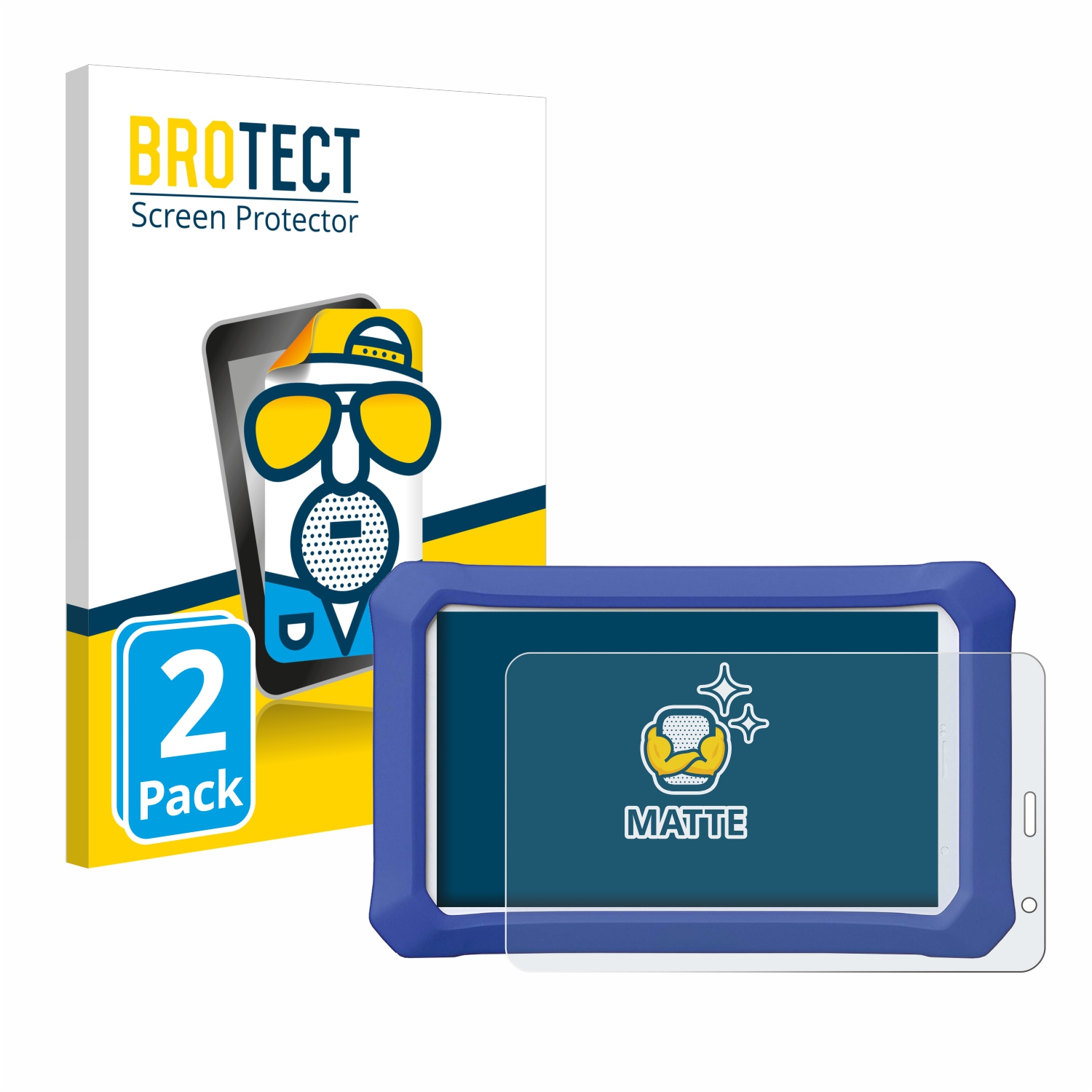 2x BROTECT Entspiegelungs-Folie pro Clementoni Clempad X