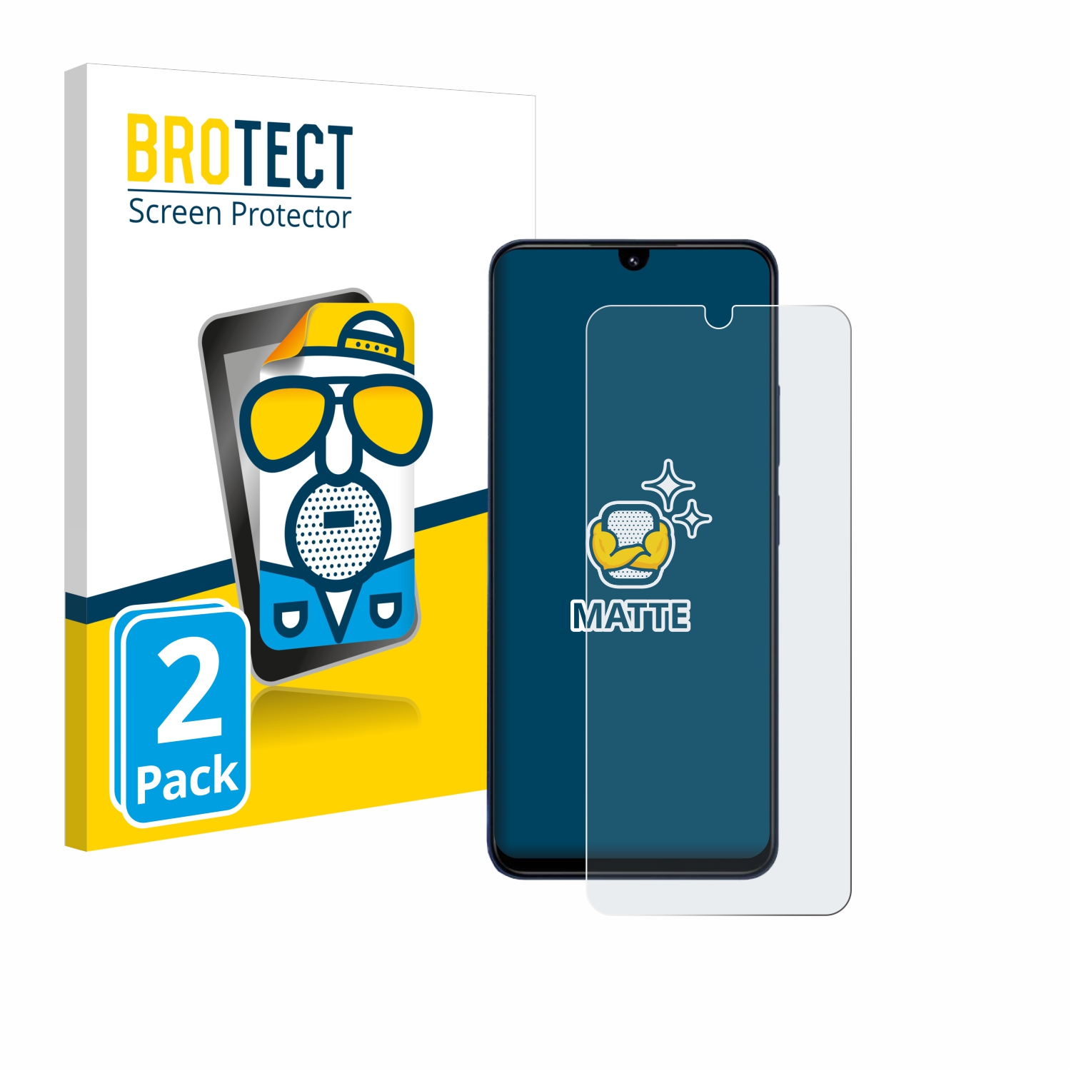 2x BROTECT Entspiegelungs-Folie pro Xiaomi Redmi 14C
