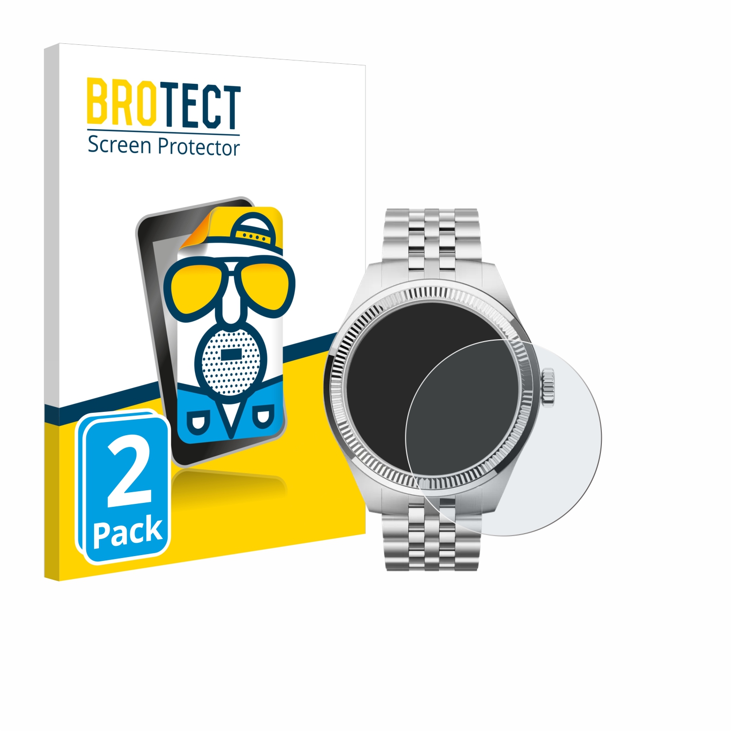 2x BROTECT Entspiegelungs-Folie pro Withings ScanWatch Nova Brilliant (39 mm)