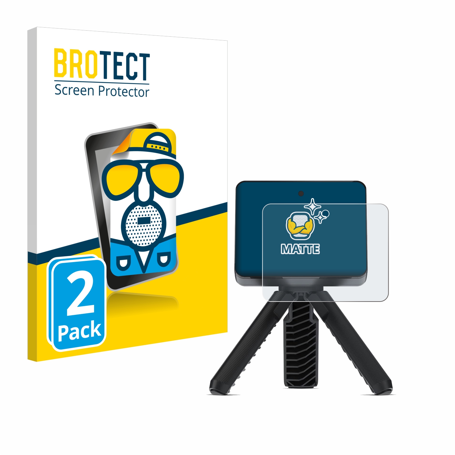 2x BROTECT Entspiegelungs-Folie pro Garmin Approach R10