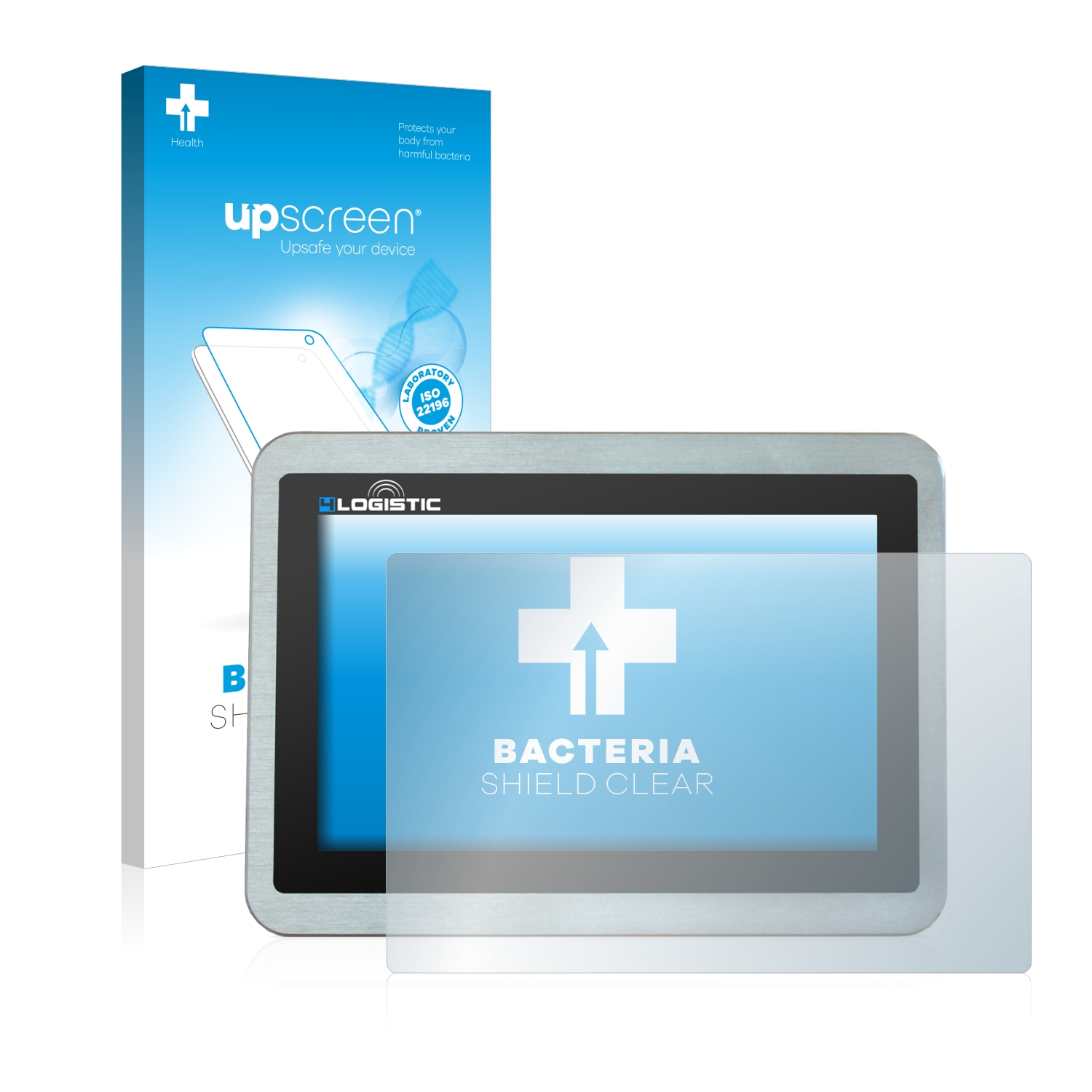 upscreen čirá Antibakteriální ochranná fólie pro 4Logistic MS807N MK2