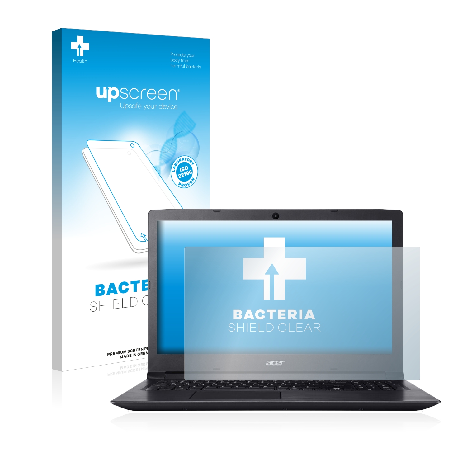 upscreen čirá Antibakteriální ochranná fólie pro Acer Aspire 3 A315-33